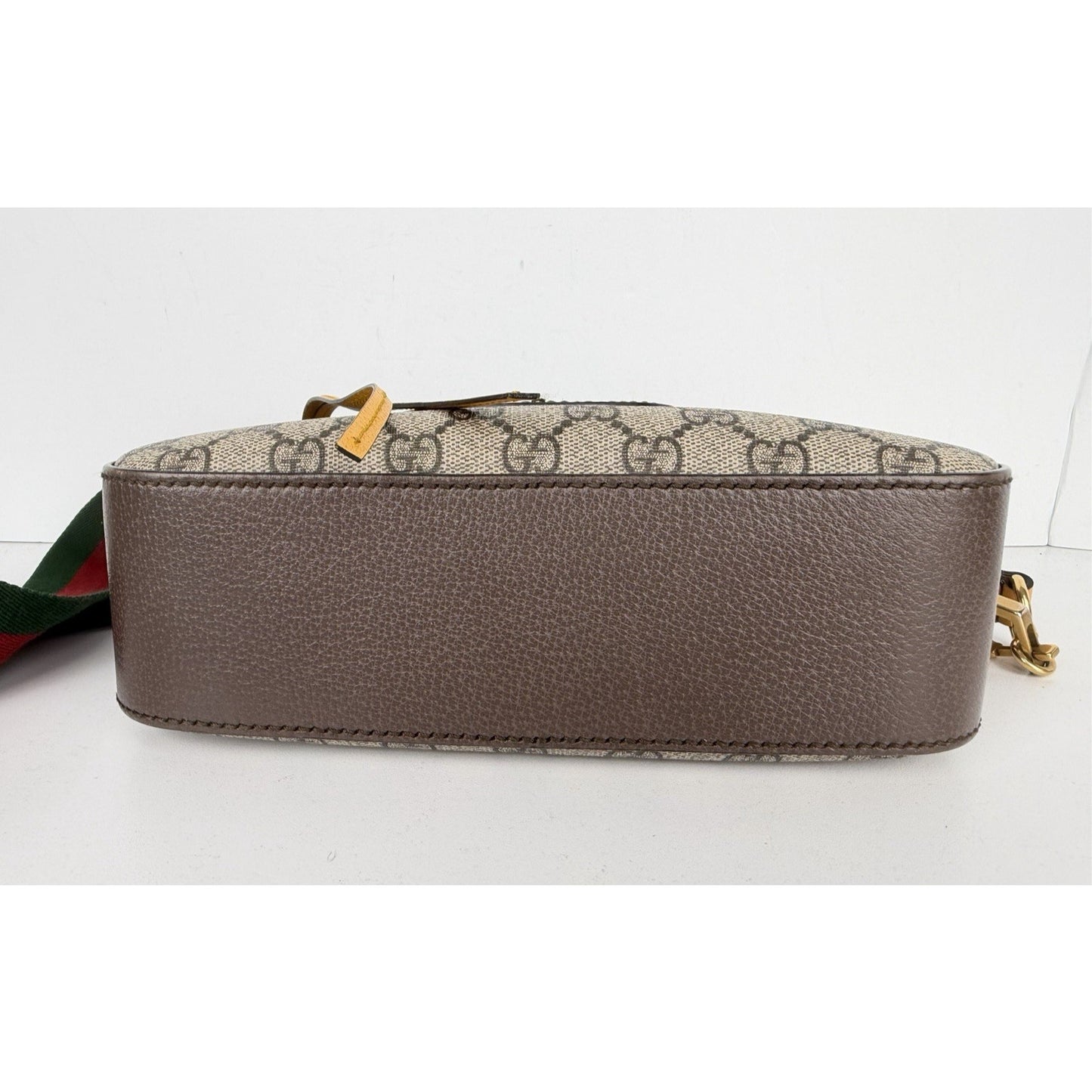 Gucci Neo Vintage Camera Shoulder Bag in Brown GG Supreme Coated Canvas S-09
