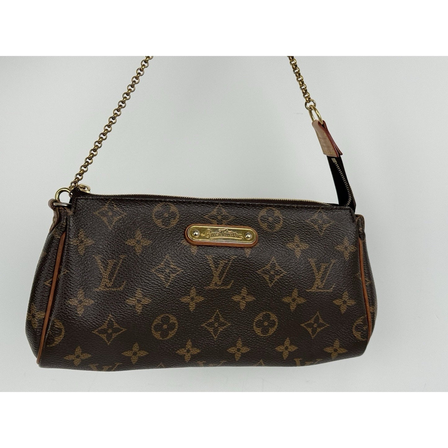 Louis Vuitton Monogram Eva Clutch Brown Canvas