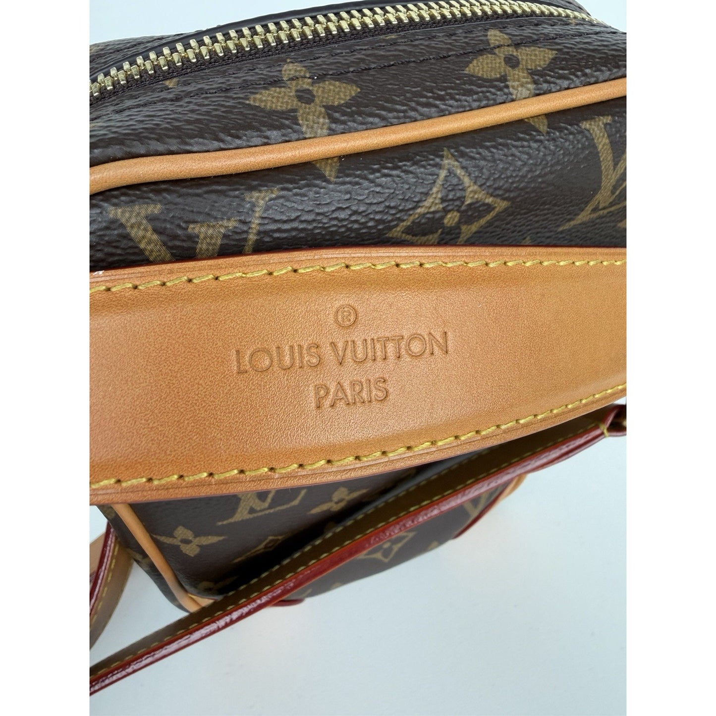Louis Vuitton Danube PM Shoulder Bag in Monogram Canvas Microchipped C9