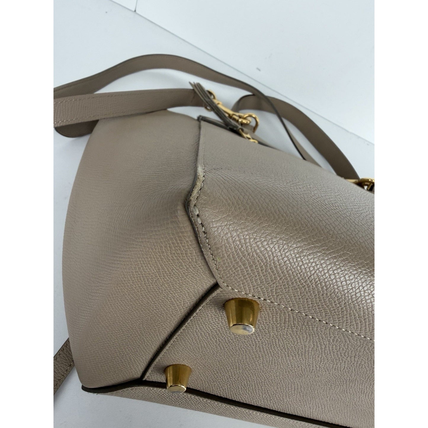 Celine by Phoebe Philo Belt Bag Large in Neutral Leather with Knot Details S
