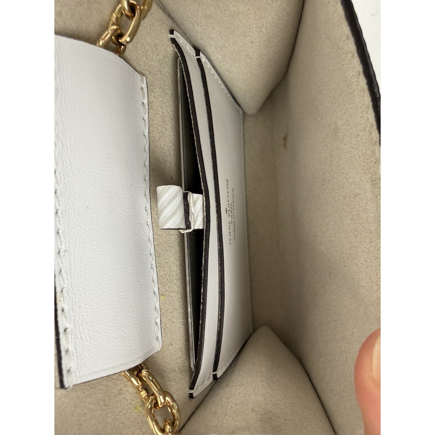 Louis Vuitton Twist PM and Twisty Epi Leather White and Gold
