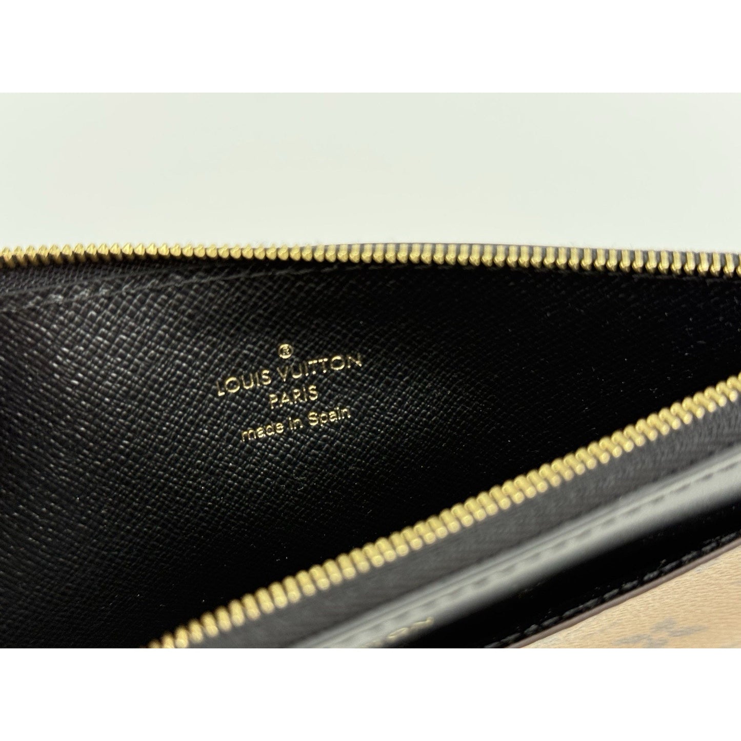 Louis Vuitton Monogram Reverse Slim Purse