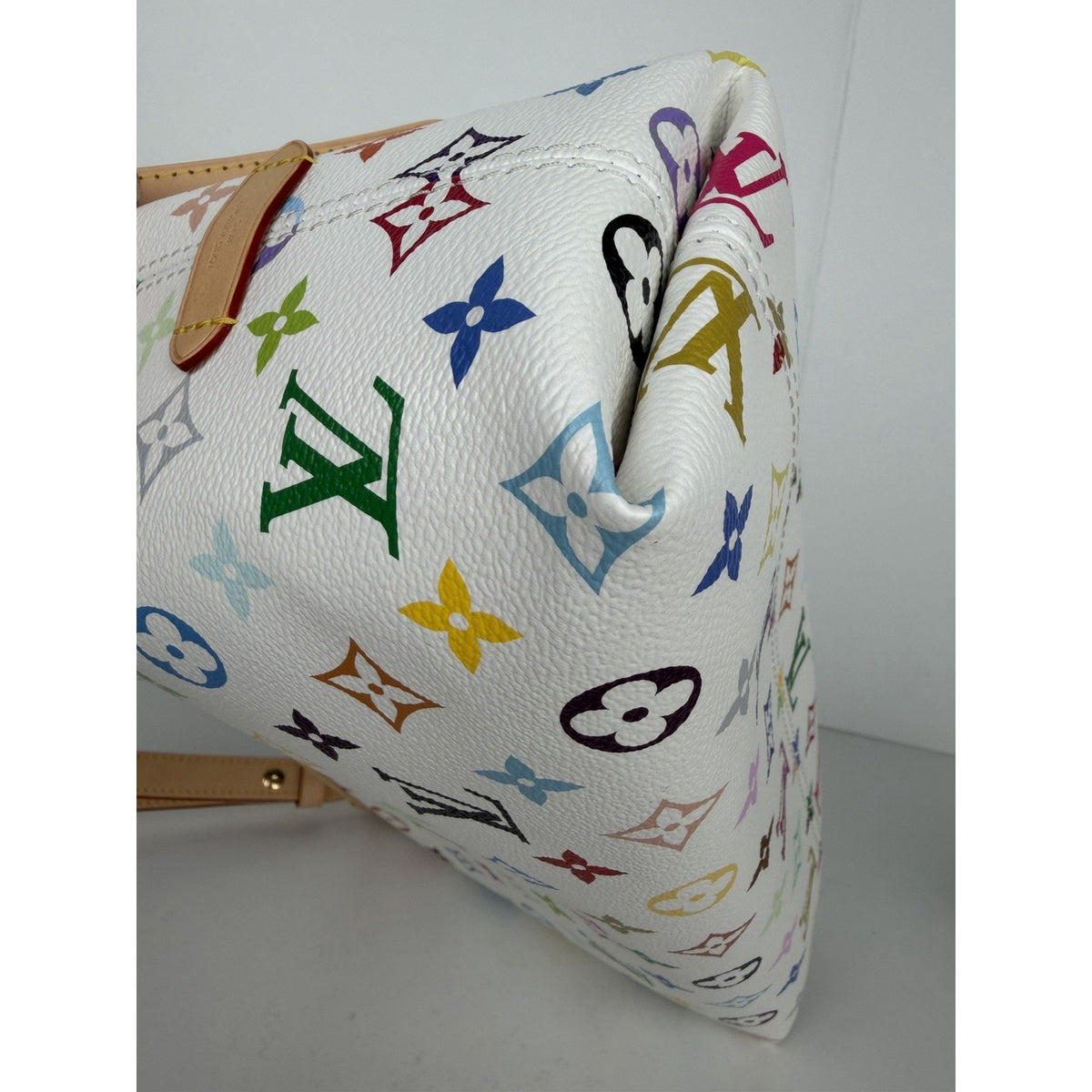 Louis Vuitton x Takashi Murakami CarryAll Bag East West in Multicolore NFC B-9