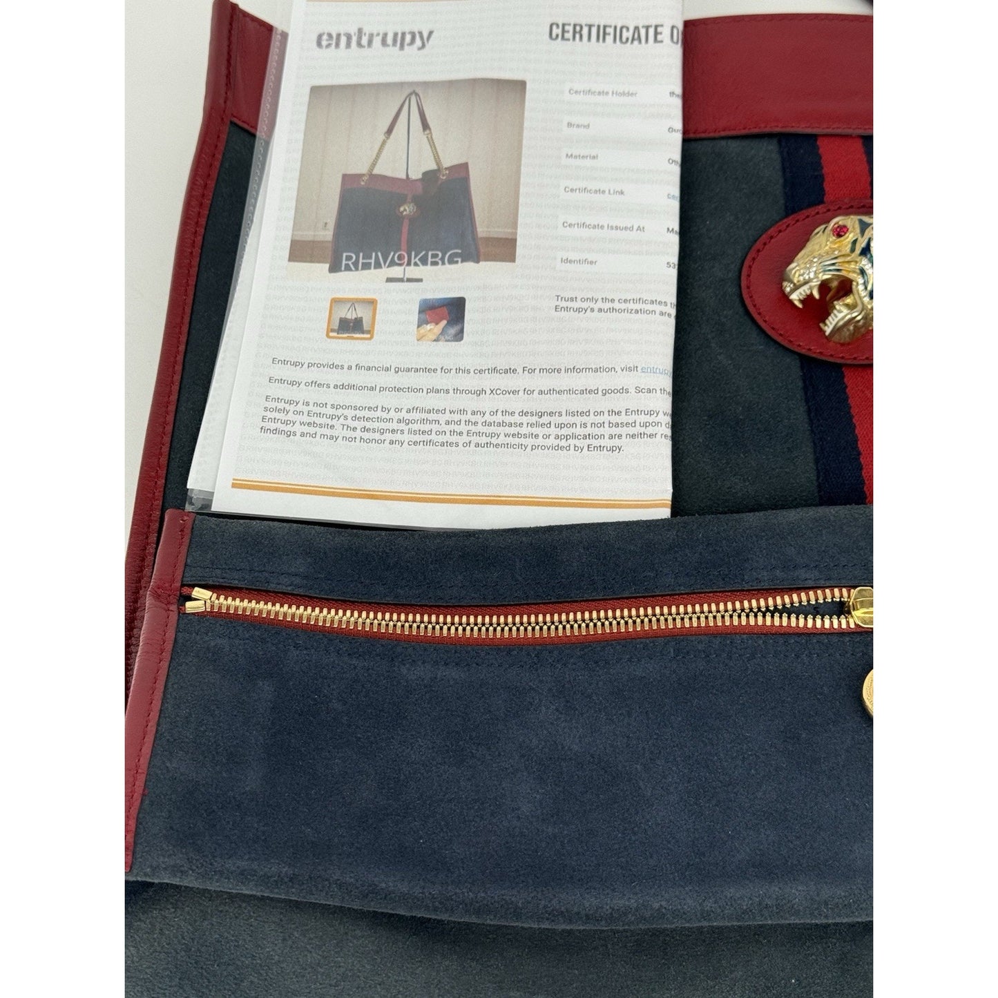 Gucci Sylvie Web Rajah Large