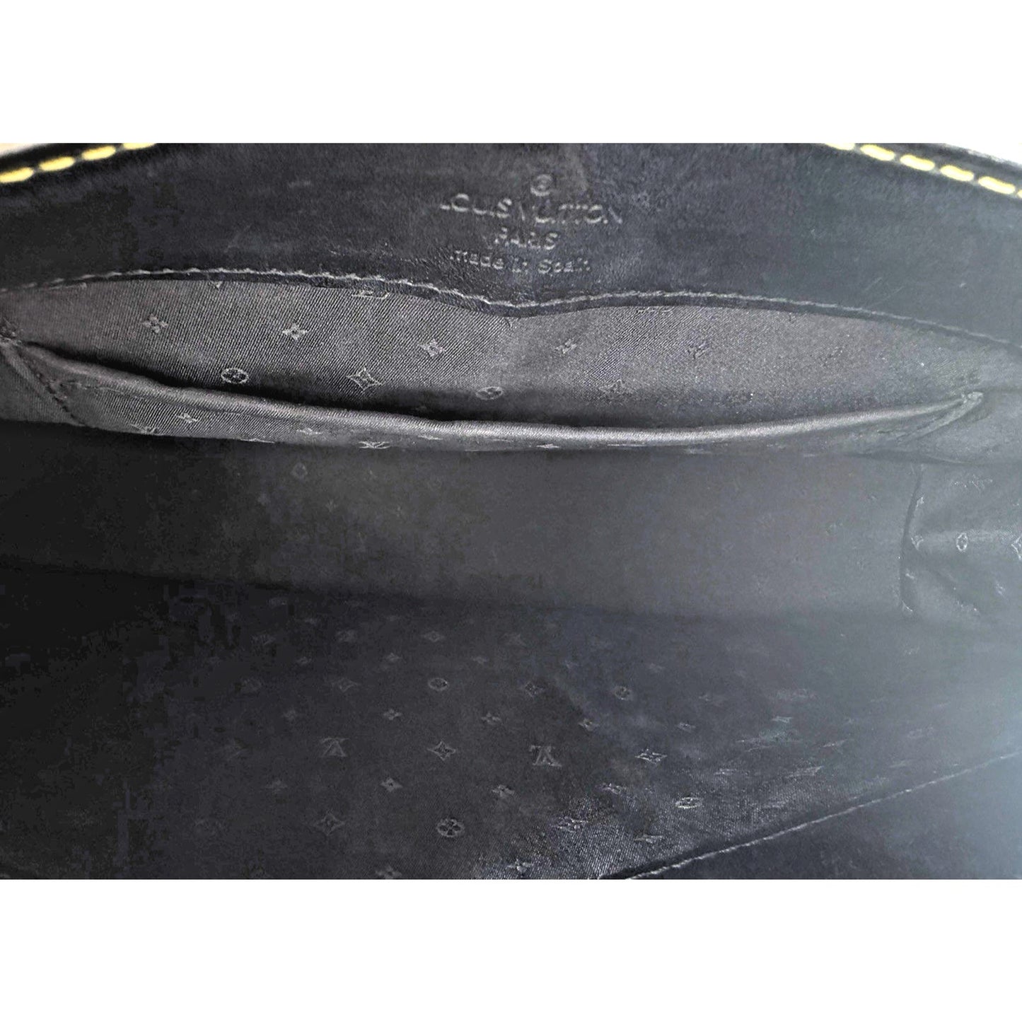 Louis Vuitton Le Talentueux Shoulder Bag Vintage Black Suhali Leather 2003 S13