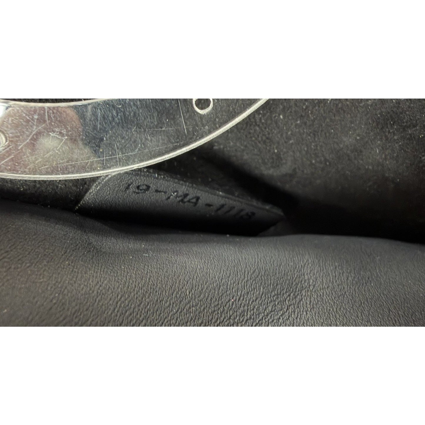 Christian Dior Ultra Matte Calfskin J'Adior Chain Flap Bag in Black