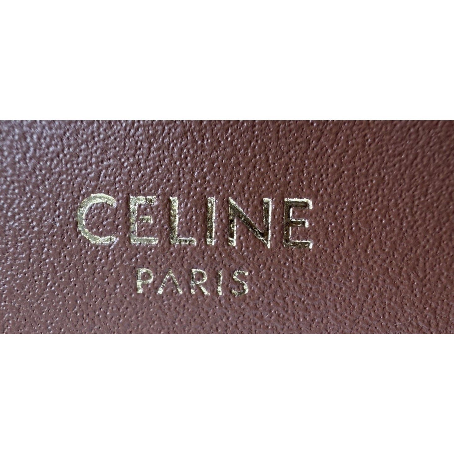Celine Lola Triomphe Bag Coated Canvas and Calfskin & Gold-Tone Hardware B-2