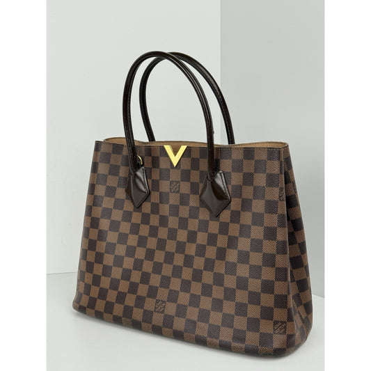 Louis Vuitton Kensington Damier Ebene Women's Tote Bag