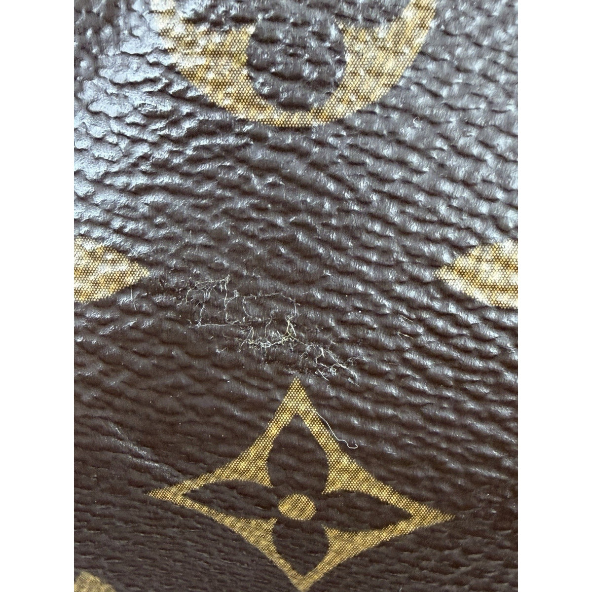 Louis Vuitton Noe BB Drawstring & Bucket Bag in Brown Coated Canvas NFC S-17