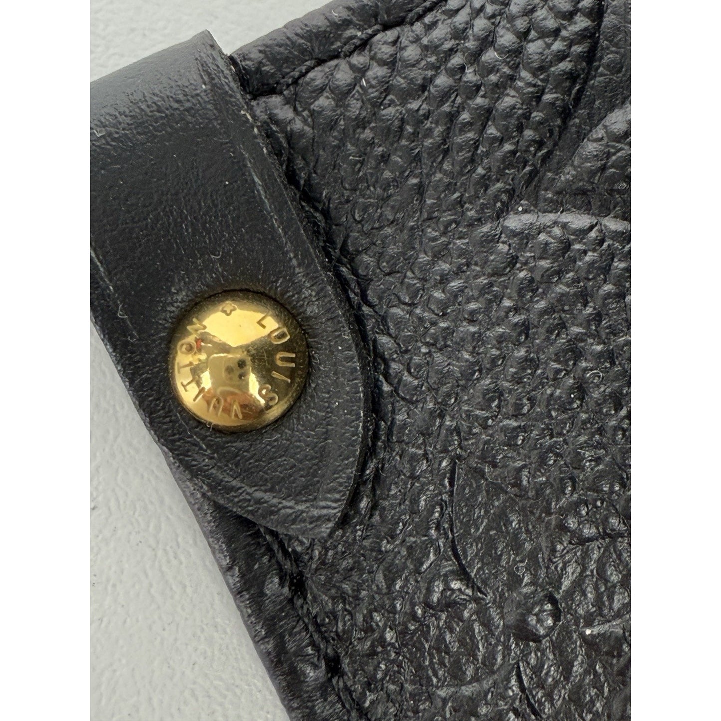 Louis Vuitton OnTheGo Tote GM Black Giant Empriente Leather