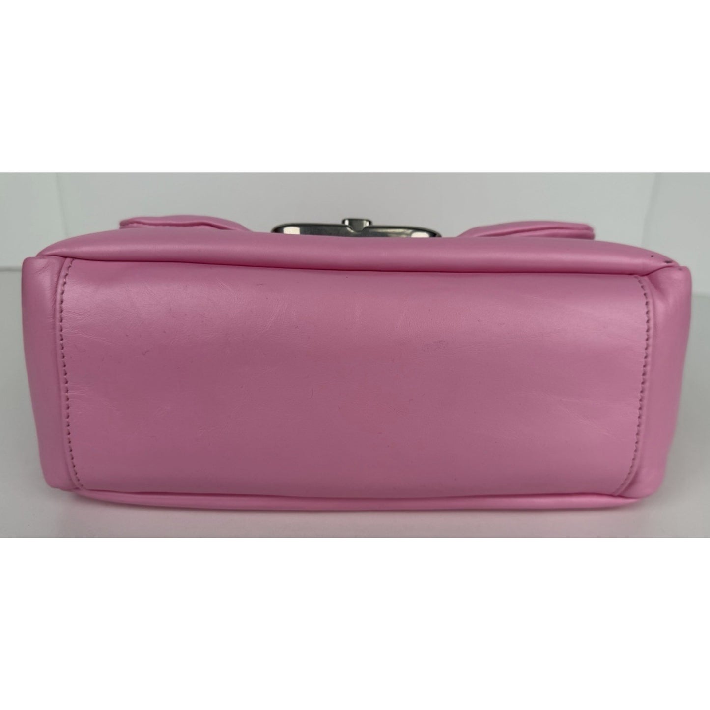 Balenciaga Monaco Small Sling Bag in Pink Puffy Leather E7