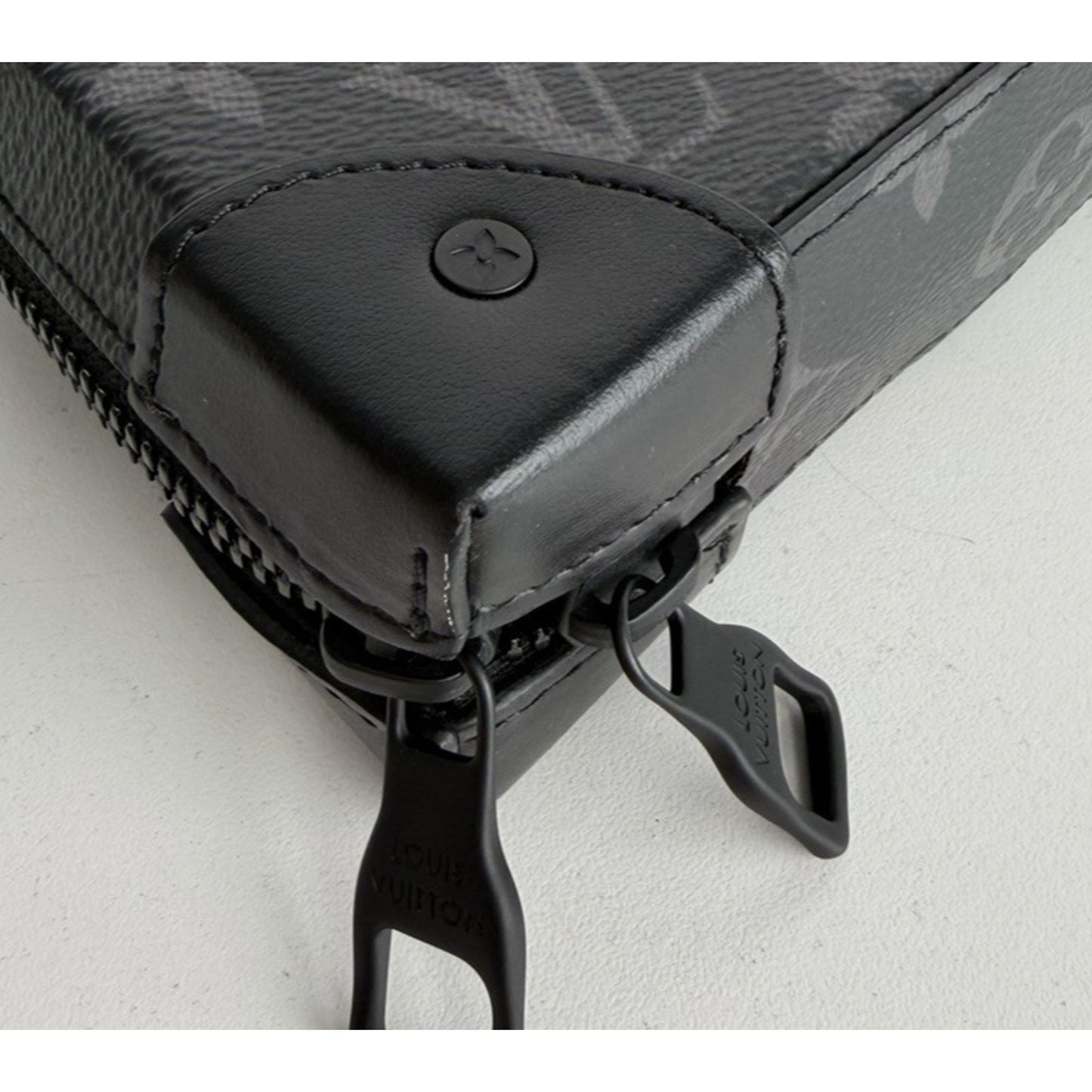 Louis Vuitton Monogram Eclipse Soft Trunk Wallet Bag in Coated Canvas NFC S11