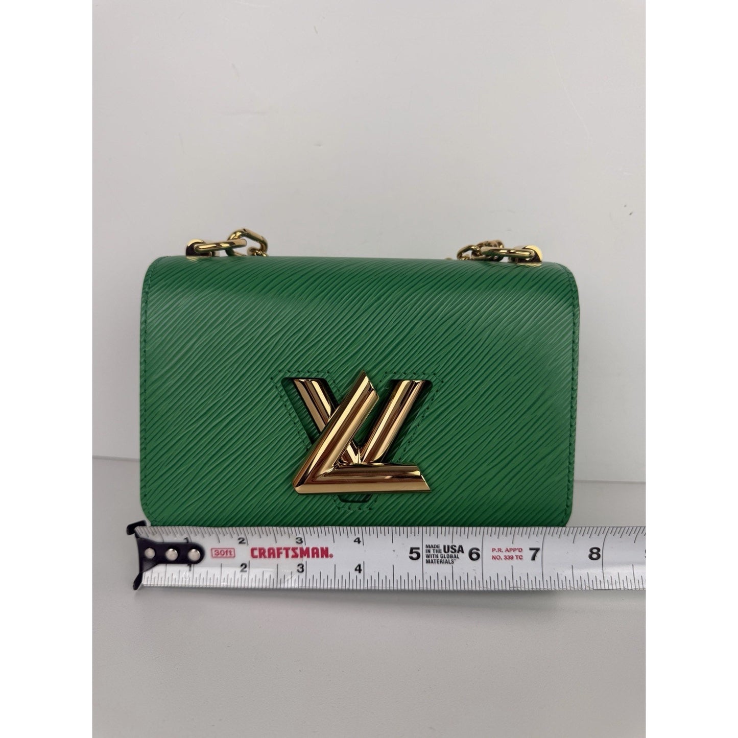 Louis Vuitton Twist PM Bag in Green Epi Leather NFC B-5