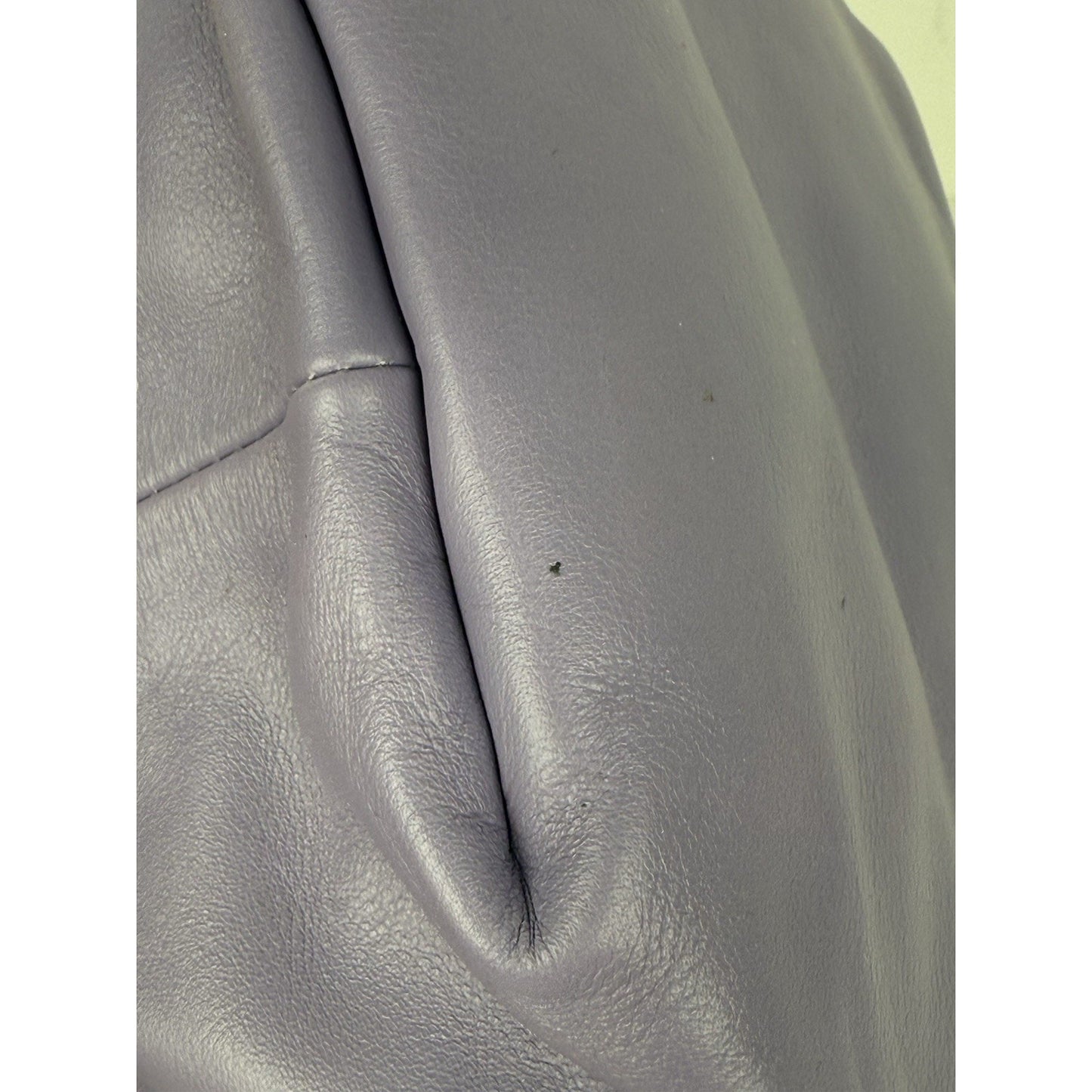 Bottega Veneta Mini Double Knot Purple Leather