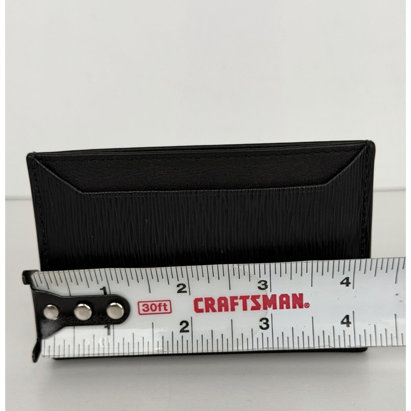 Prada Vitello Move leather card holder in black