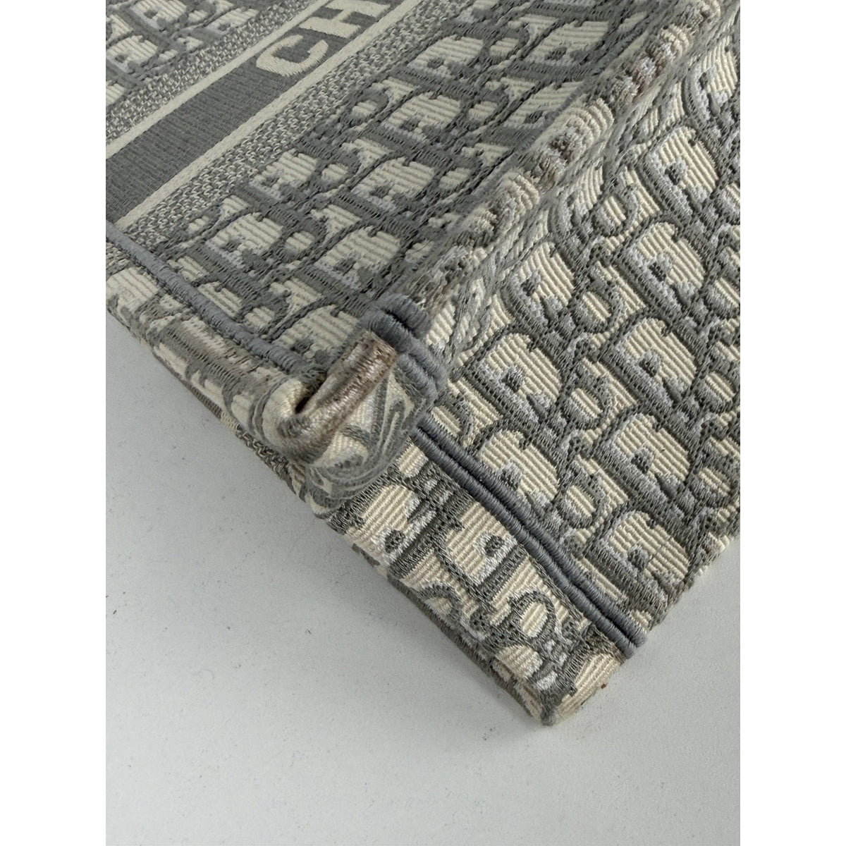 Christian Dior Oblique Medium Book Tote Bag in Classic Monogram Canvas 2022 S22