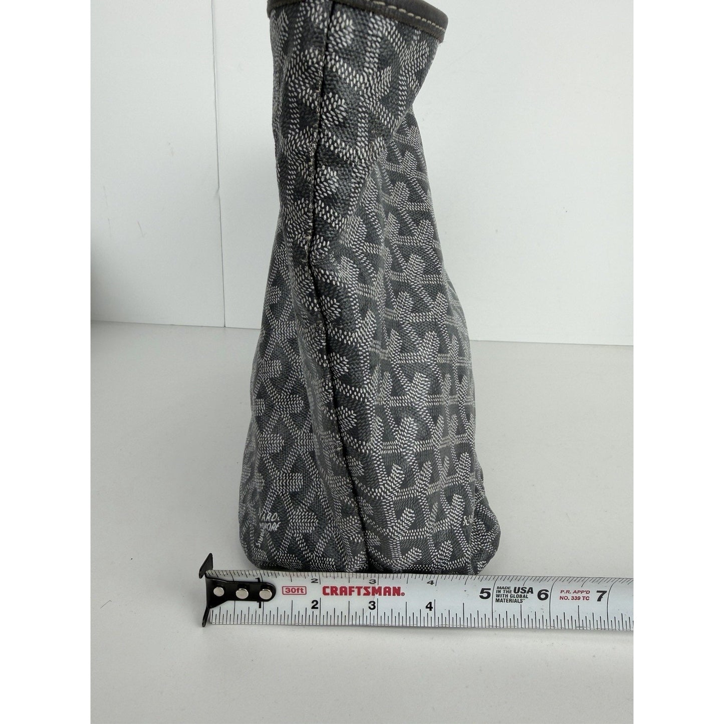 Goyard Saint Louis Tote Bag PM in Grey Goyardine Coated Canvas B-4