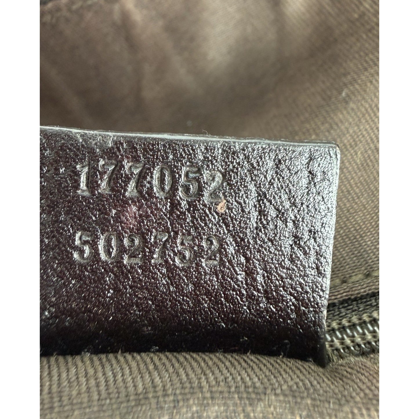 Gucci Medium Princy Tote Bag in GG Monogram Brown Canvas with Web Ribbon S18