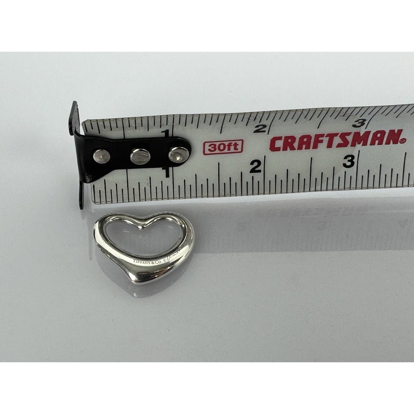 Tiffany & Co. Open Heart Pendant – Sterling Silver