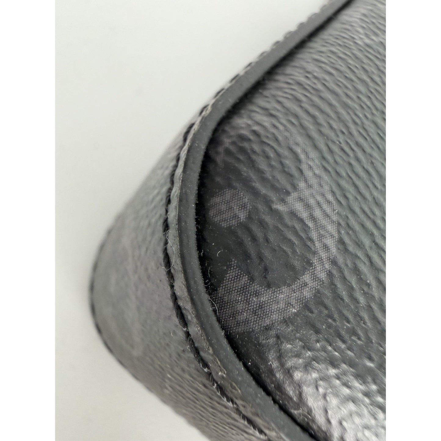 Louis Vuitton Monogram Eclipse Trio Messenger Bag in Black Coated Canvas NFC S