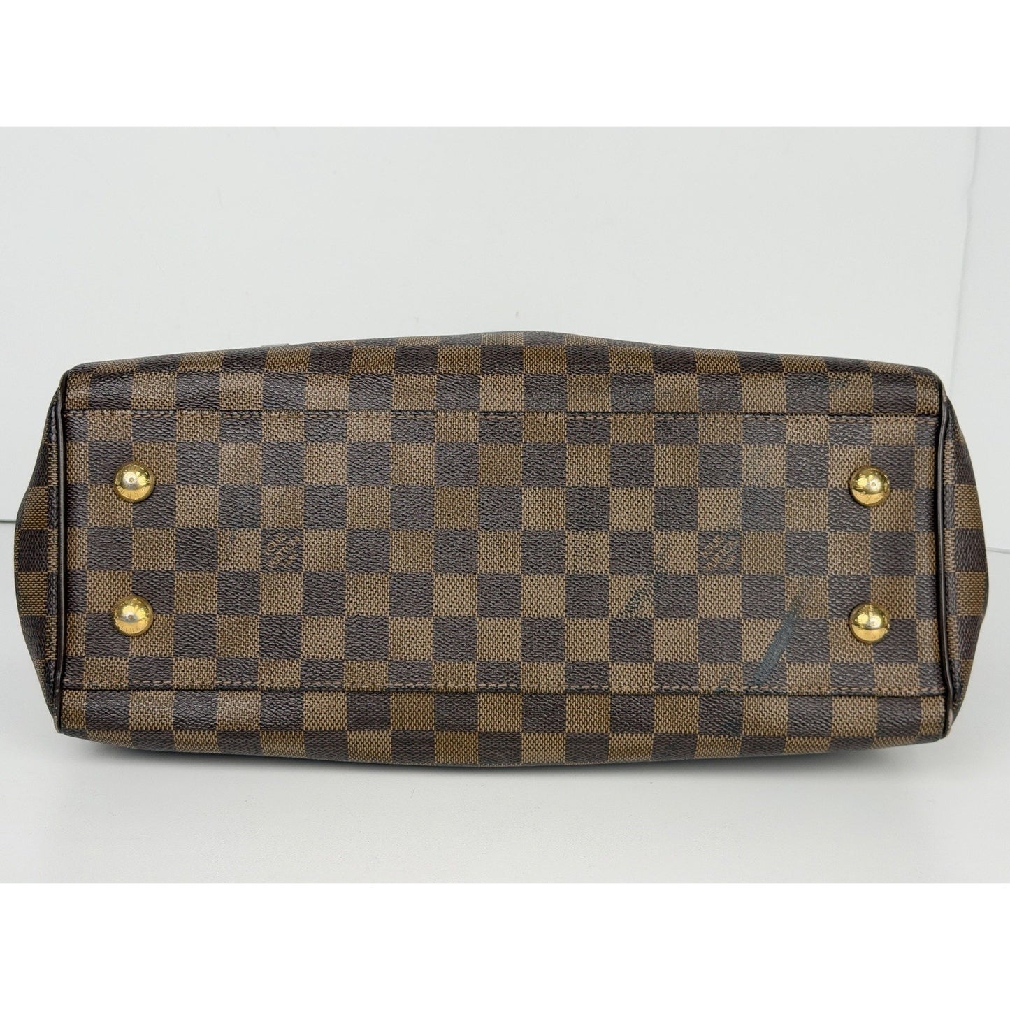 Louis Vuitton Trevi PM Handle Bag in Damier Ebene Coated Canvas 2013