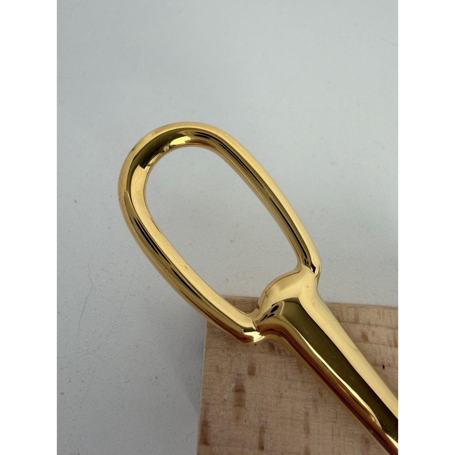 Hermes Grand Attelage Gold-Plated Dinner Spoon K1