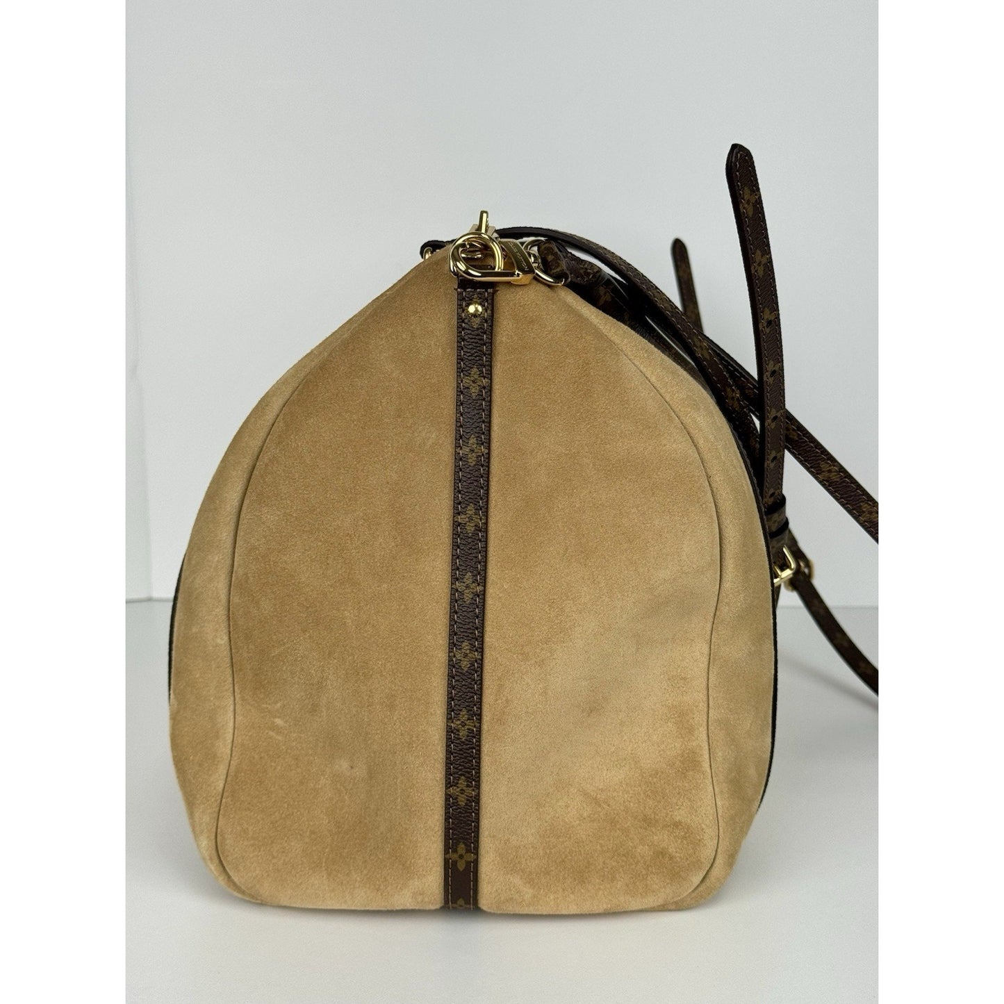 Louis Vuitton Express Travel Bag in Supple Calfskin Leather Microchipped C2