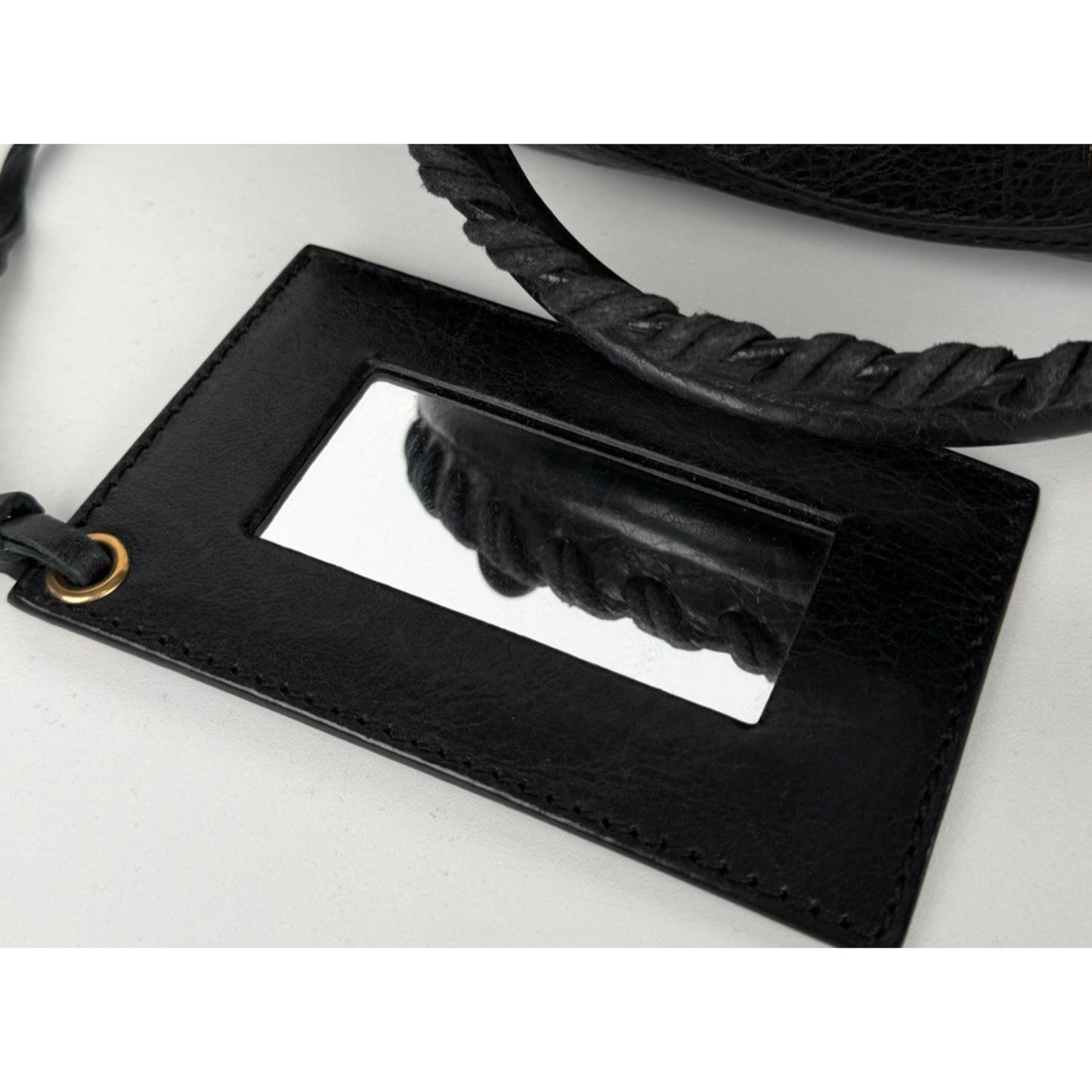 Balenciaga Agneau Giant 12 Mini City in Black Leather and Gold-Tone Hardware S12