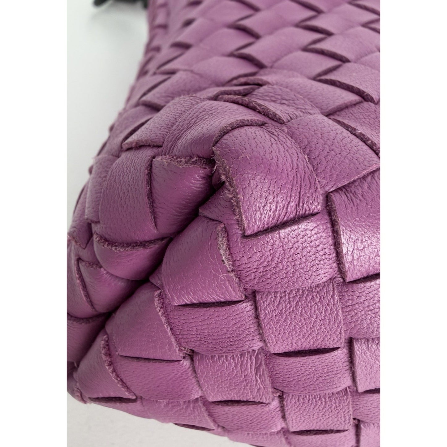 Bottega Veneta Intrecciato Dahila Clutch Crossbody Woven Nappa Leather S32