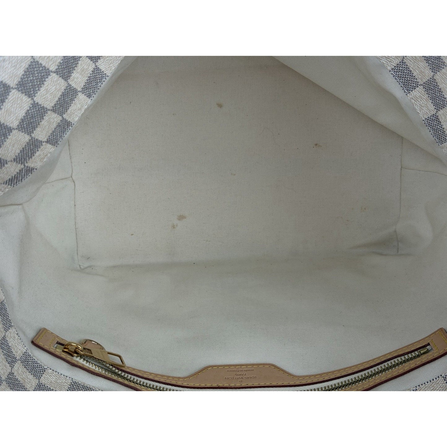 Louis Vuitton Beach Cabas PM Tote Bag in Damier Azur Coated Canvas 2012 E-8