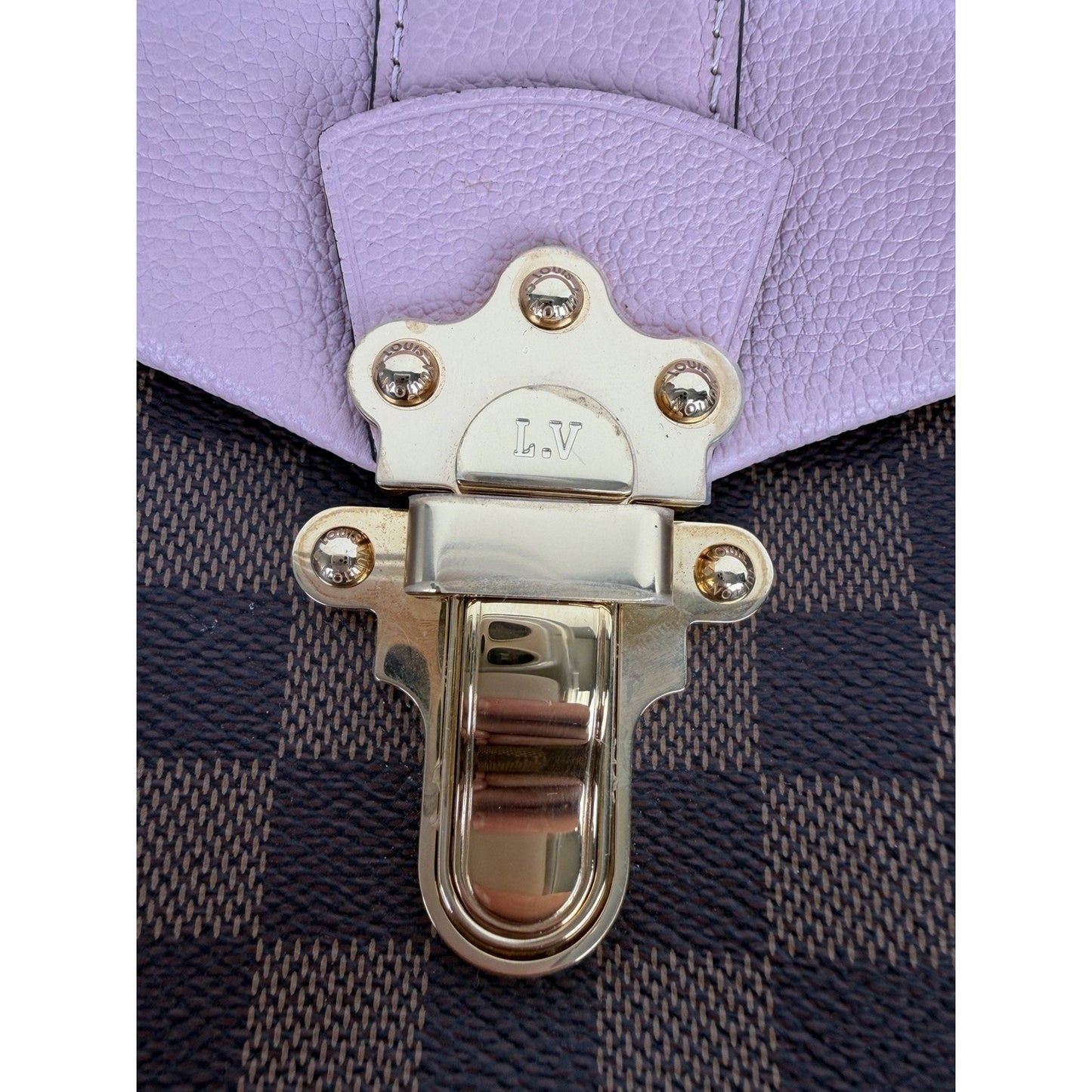 Louis Vuitton Clapton Backpack in Magnolia & Damier Ebene Coated Canvas 2019 S