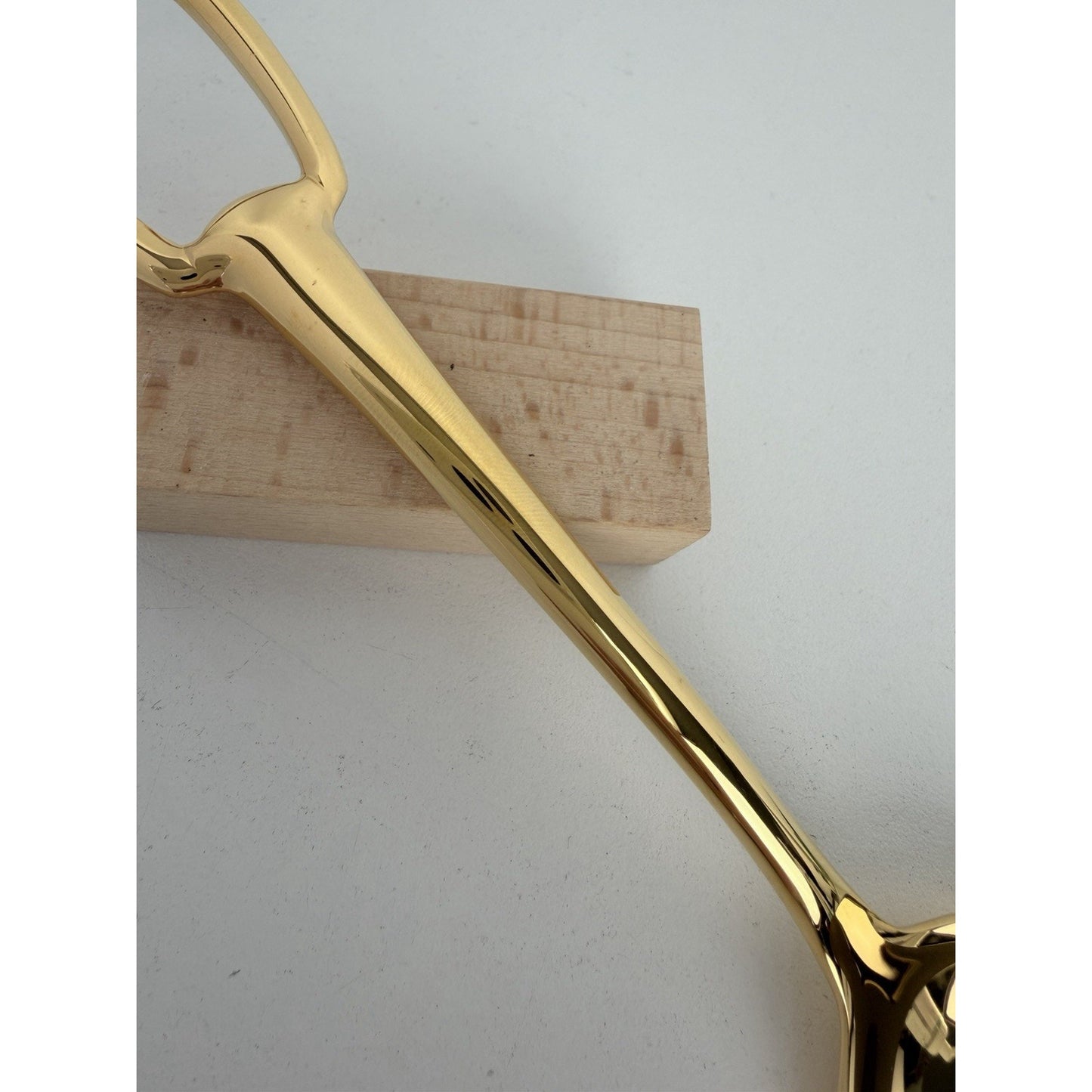 Hermes Grand Attelage Gold-Plated Dinner Spoon K1