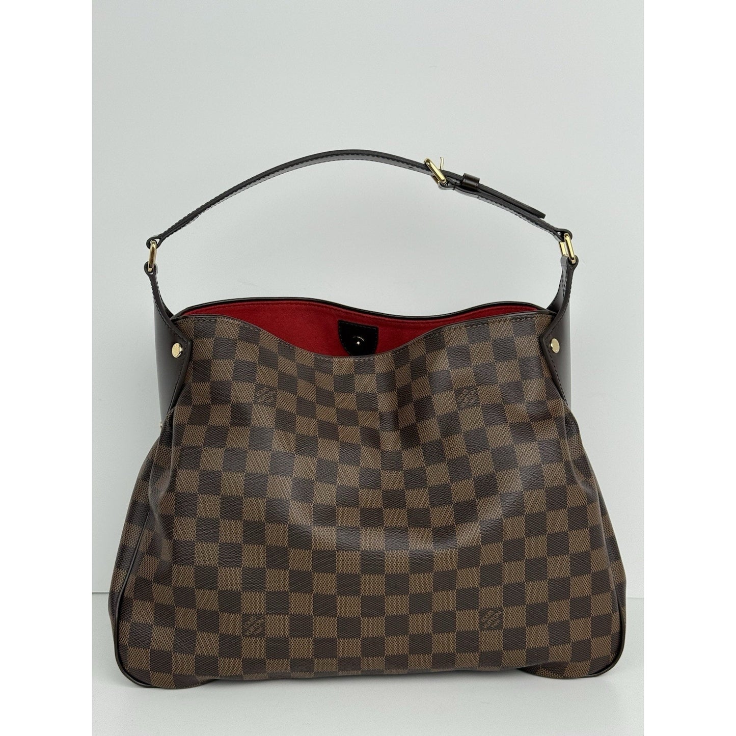 LOUIS VUITTON Damier Ebene Reggia Shoulder Bag