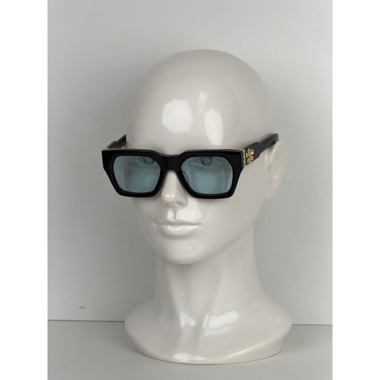Chrome Hearts Eyeglasses Frame CH8217 Black&Gold K1