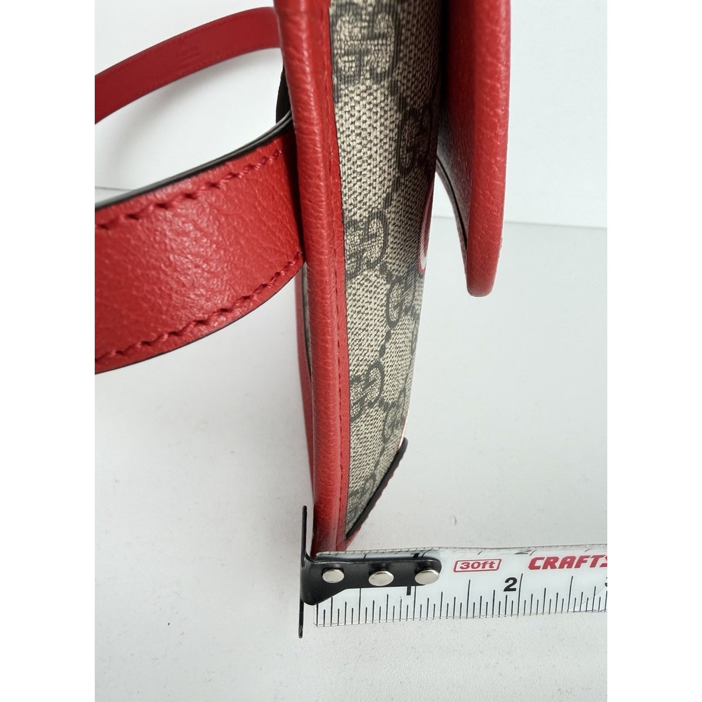 Gucci Apple Interlocking G Belt Bag in GG Supreme Monogram Coated Canvas S11