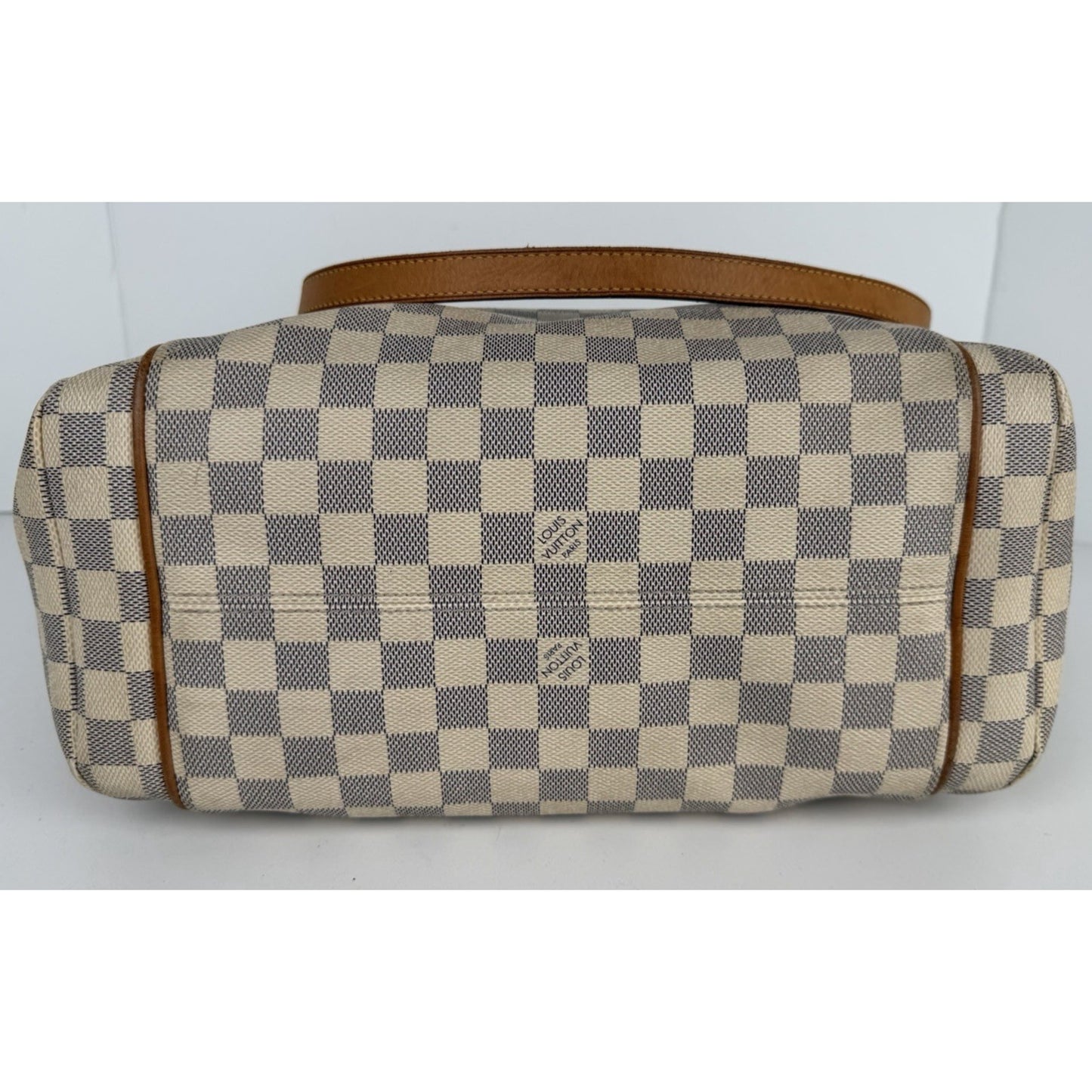 Louis Vuitton Totally MM Tote Bag in Damier Azur Coated Canvas 2013 S