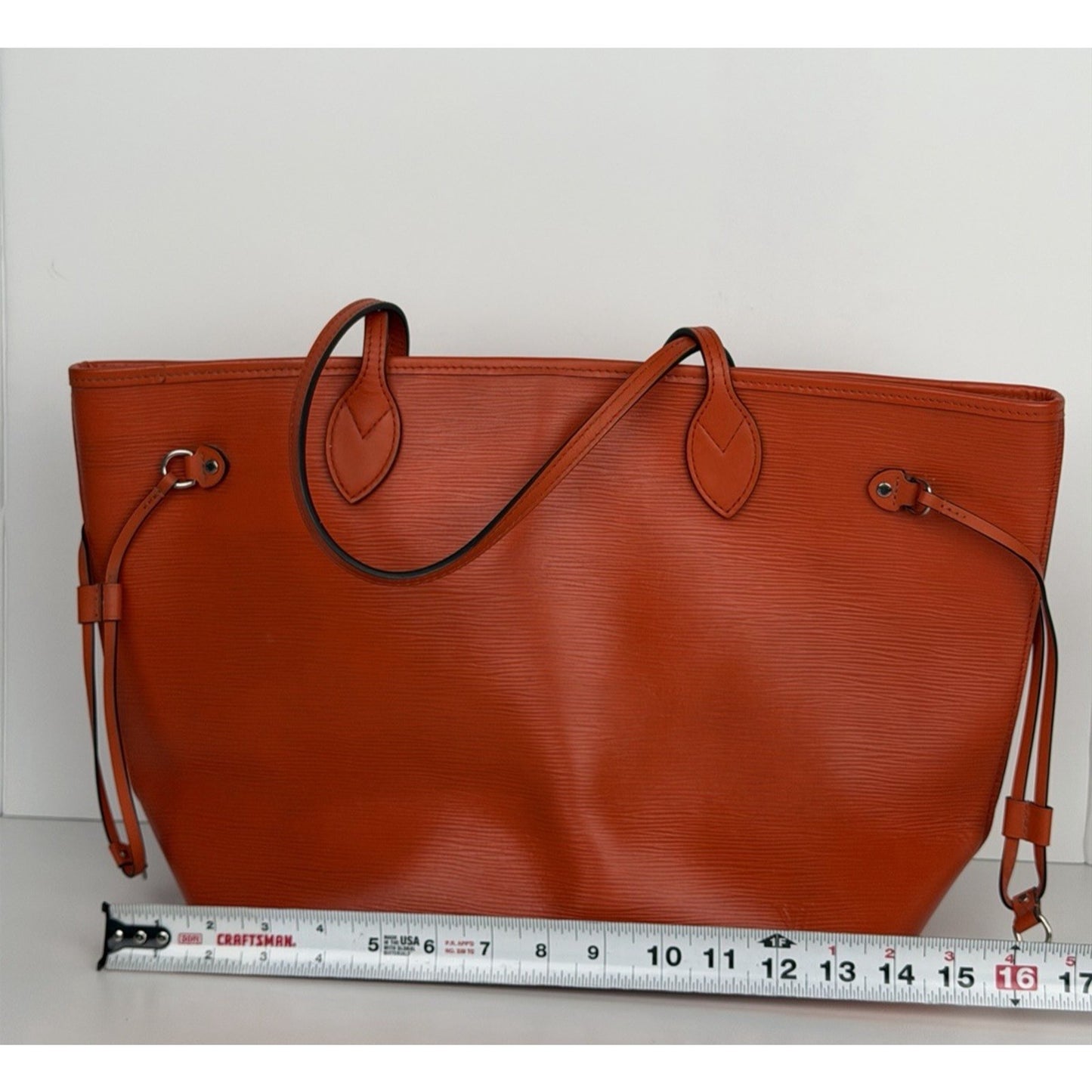 Louis Vuitton Neverfull GM in Orange Epi Leather 2021 B1