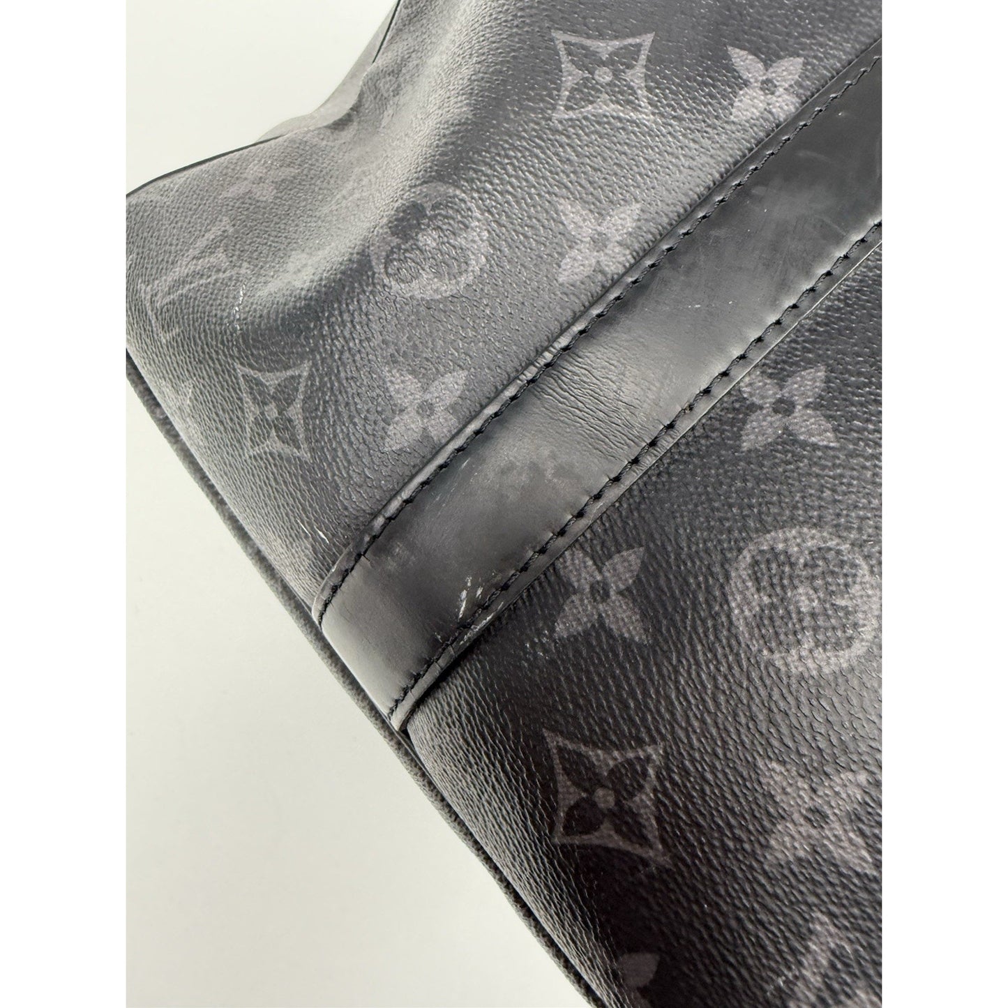 Louis Vuitton Keepall Bandouliere 55 Damier Graphite Duffle Bag