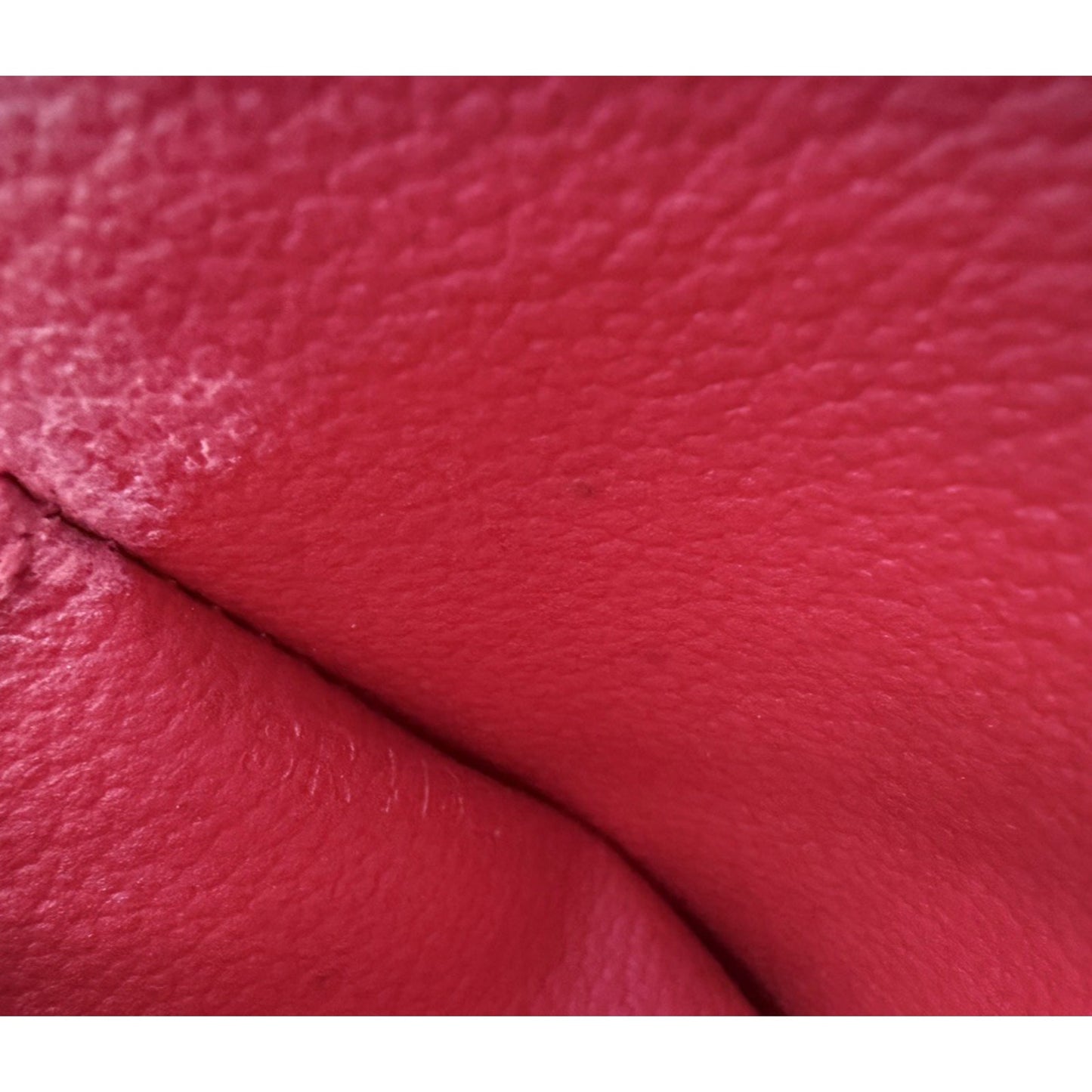 Louis Vuitton Pomme D'Amour Cosmetic Pouch in Monogram Vernis Red Leather 2012