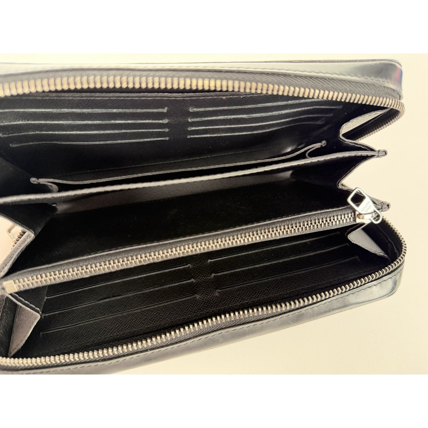 Louis Vuitton Zippy XL Wallet in Black Monogram Eclipse Canvas