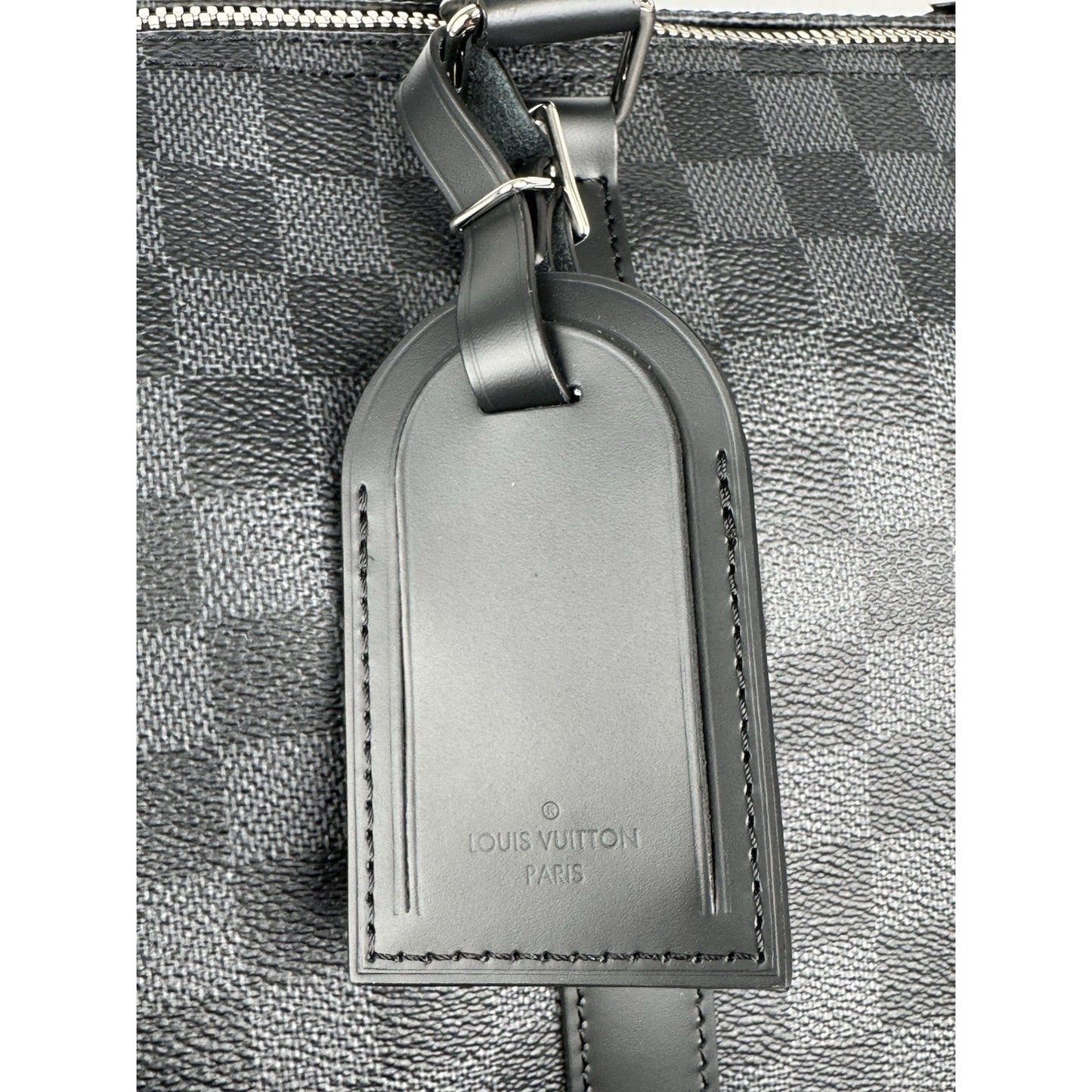 Louis Vuitton Damier Graphite Keepall Bandoulière 55 Travel Bag