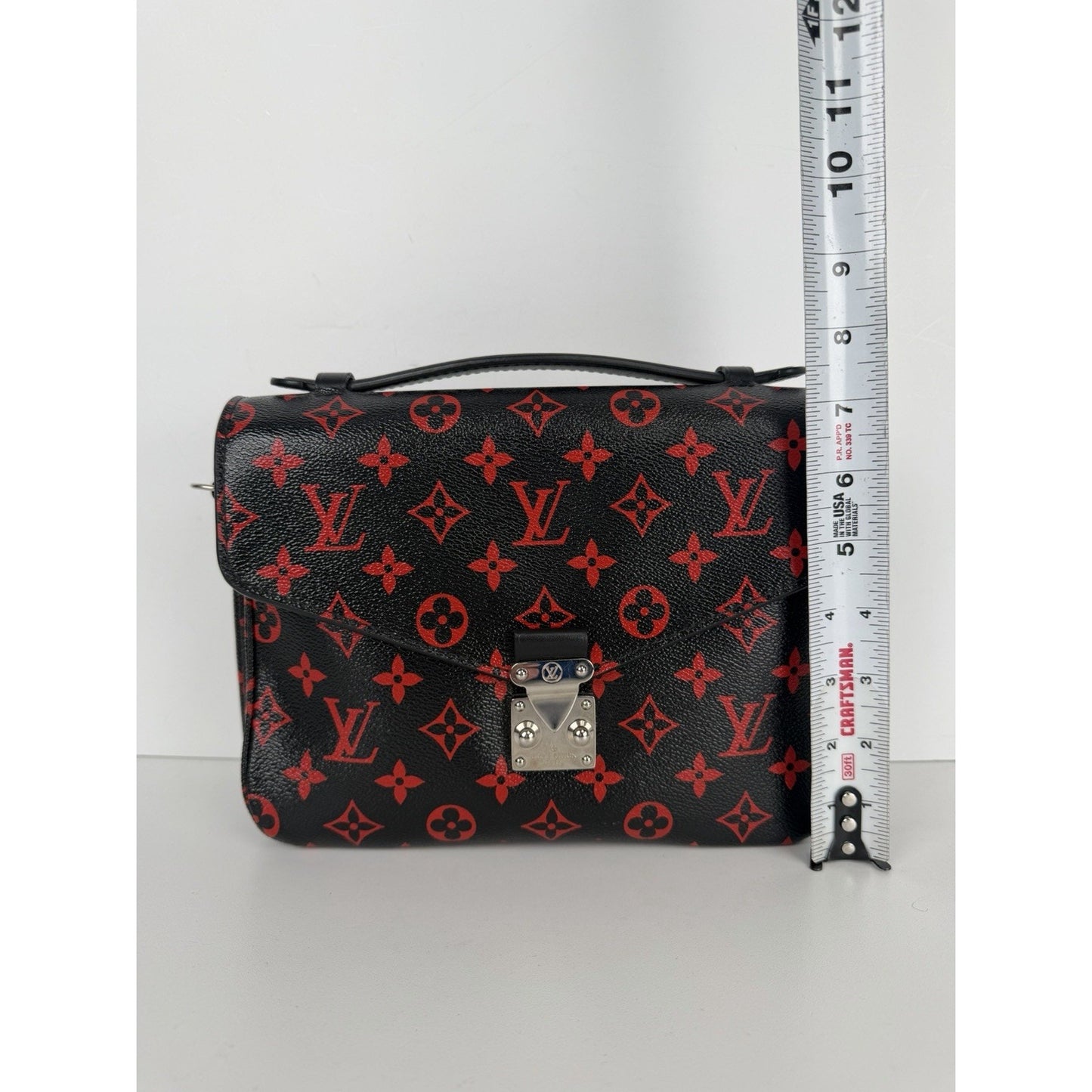 Louis Vuitton Infrarouge Pochette Metis Bag in LV Monogram Coated Canvas NFC S14