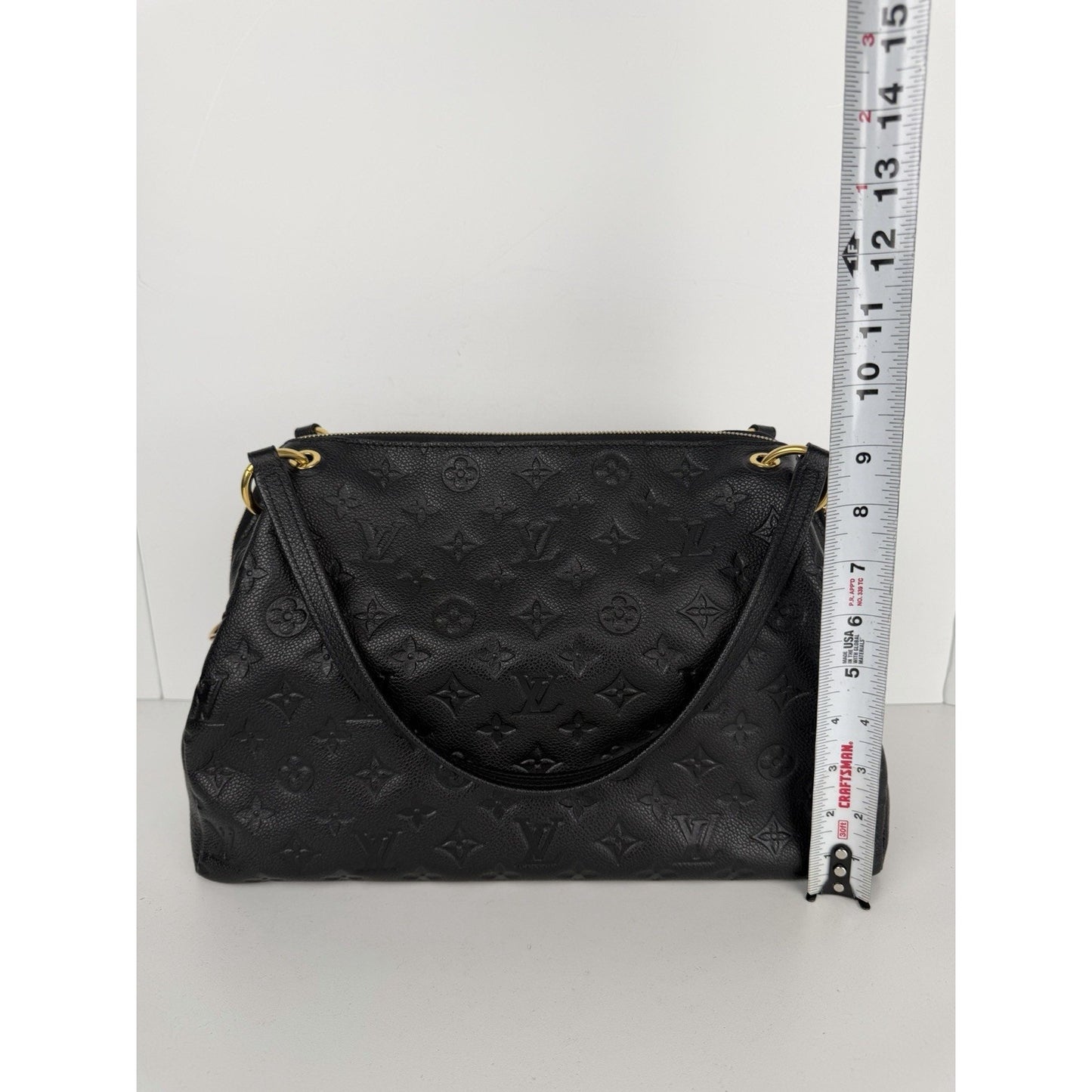 Louis Vuitton Ponthieu Bag PM in Black Monogram Empreinte Leather 2019 B-2