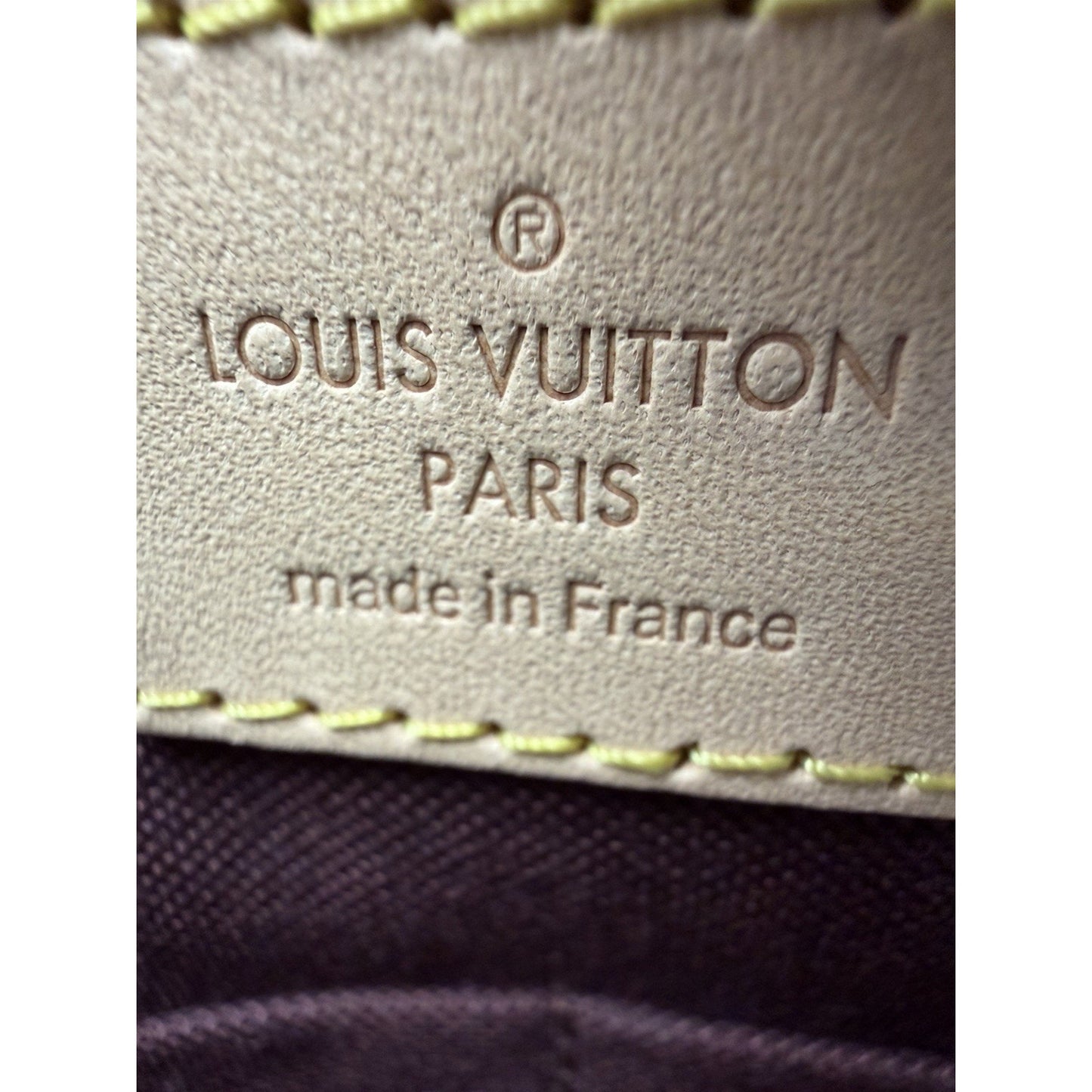 Louis Vuitton Rivoli MM Satchel Bag in Brown Monogram Coated Canvas NFC C5