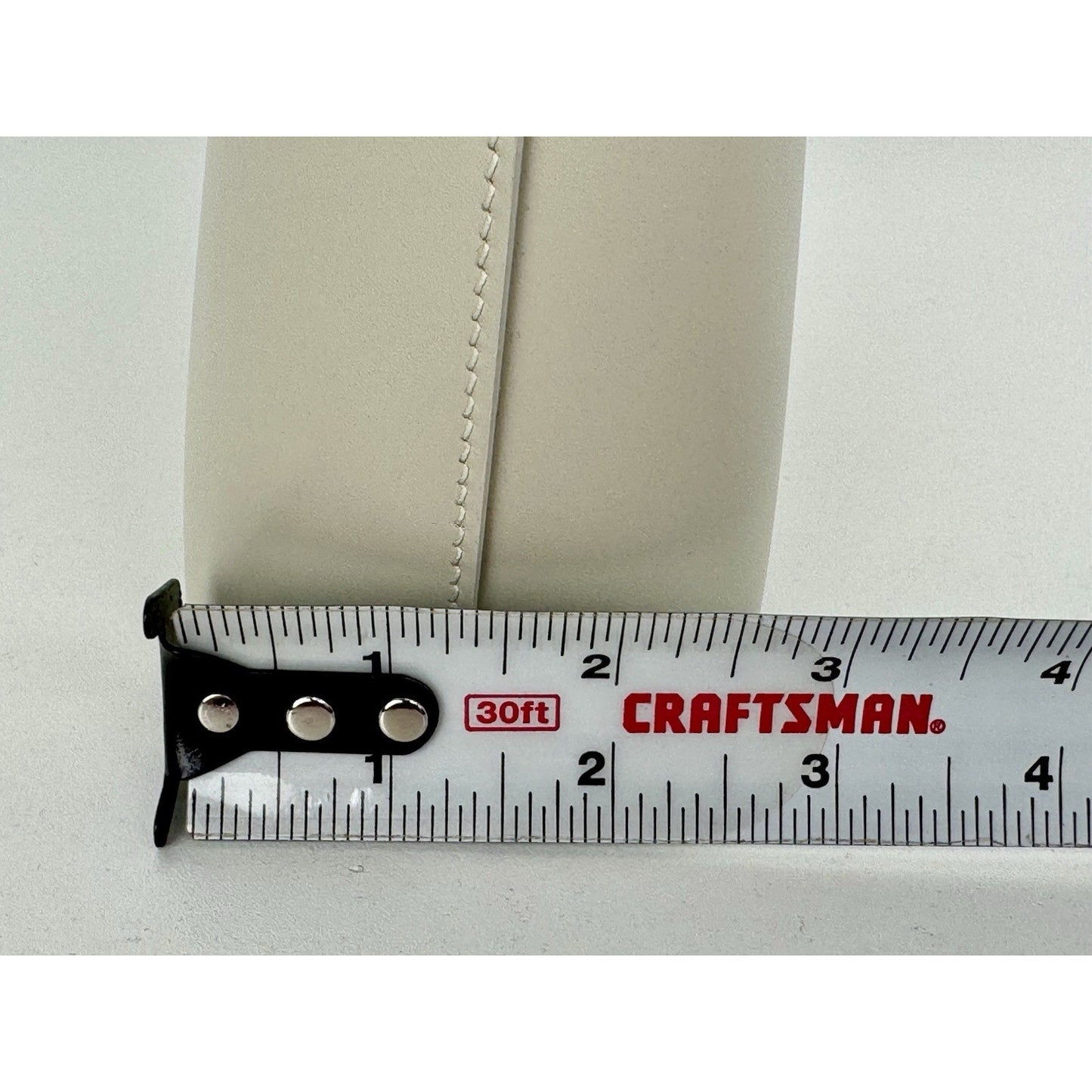 Saint Laurent Mini Toy Shopping Tote Cream Leather Bag (3)