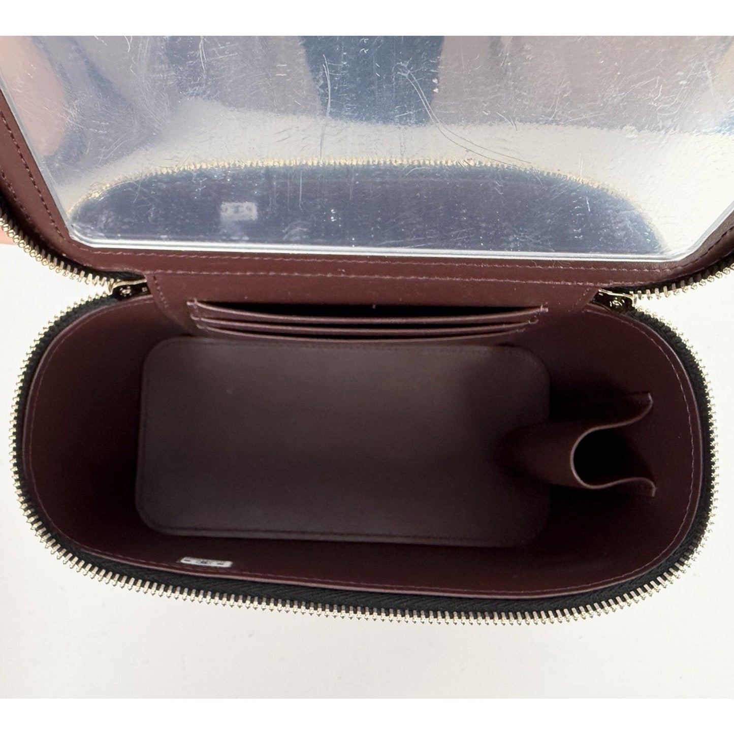 Chanel Vanity Case Bag Small in Black Caviar Leather With Chain NFC B1
