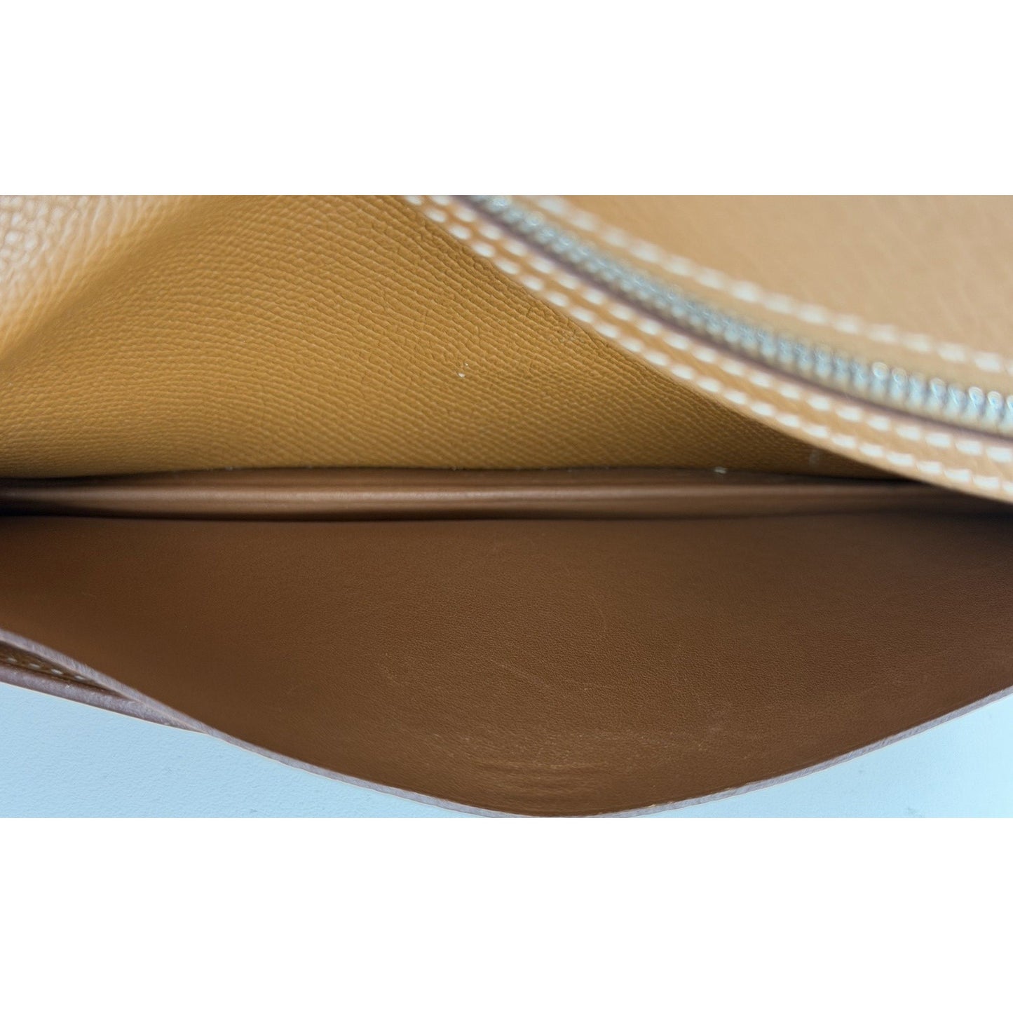 Hermes Bearn Long Bifold Wallet in Brown Epsom Leather 2022