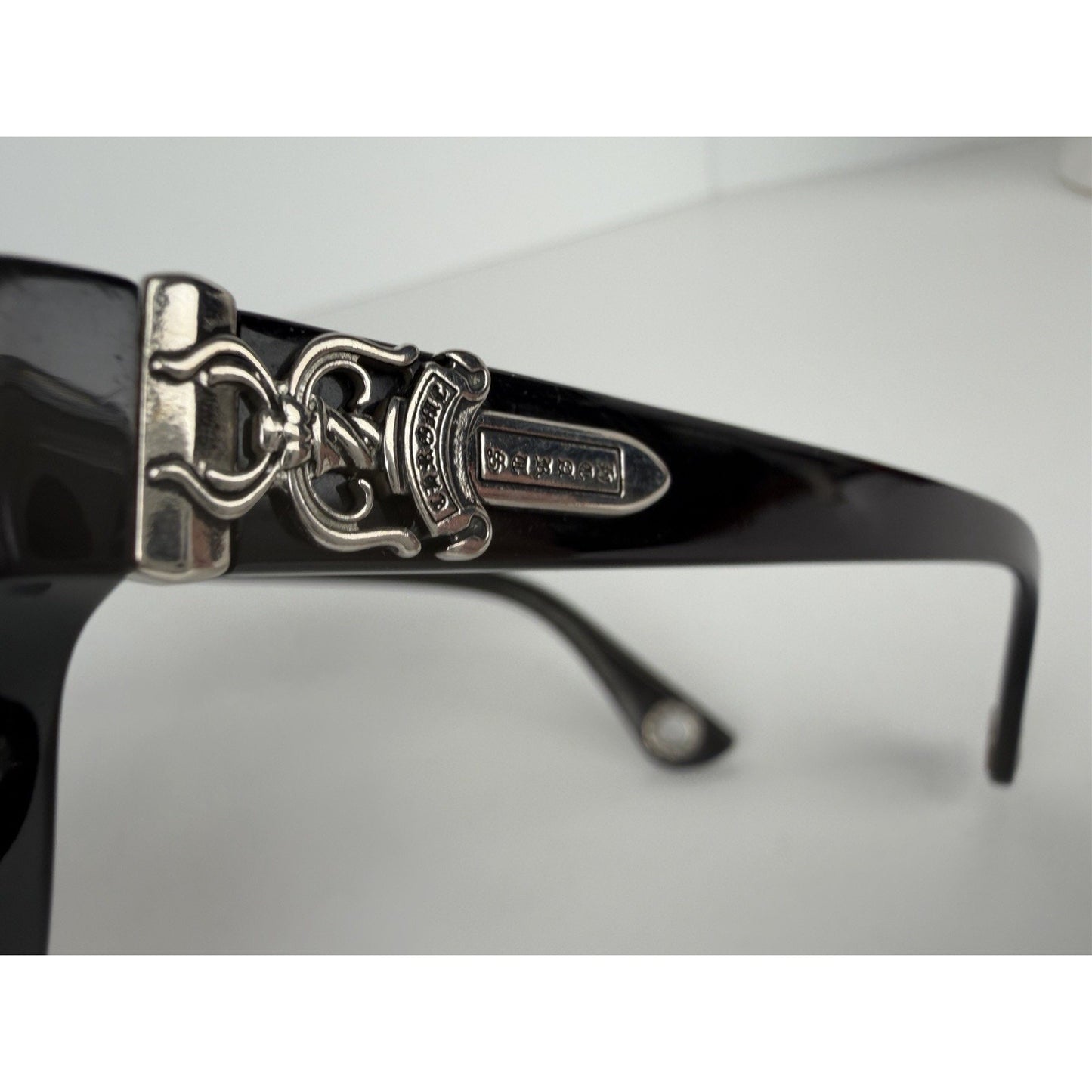 Chrome Hearts Eyeglasses Frame Hey Jack U Late II Black 5418-148 K1