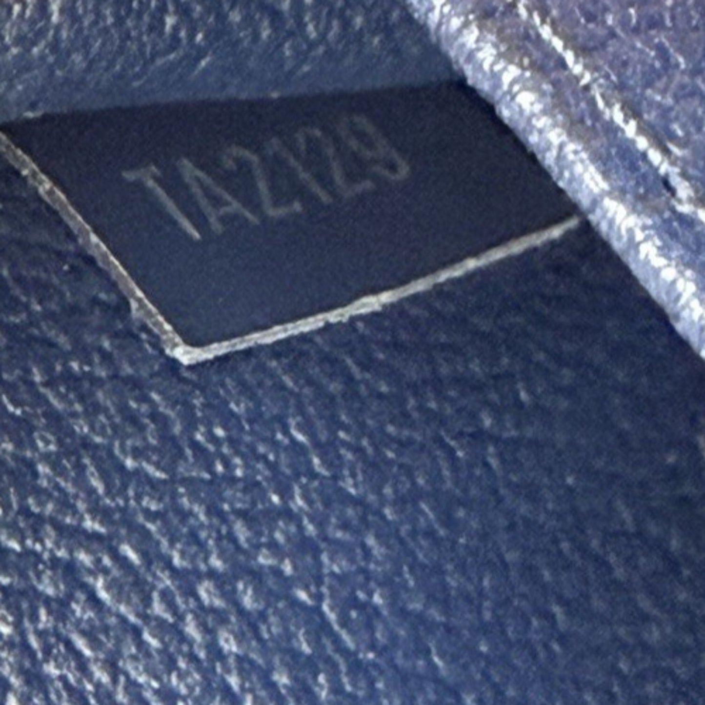 Louis Vuitton Epi Toiletry Pouch Indigo Blue Textured Leather & Sleek 2019 K1