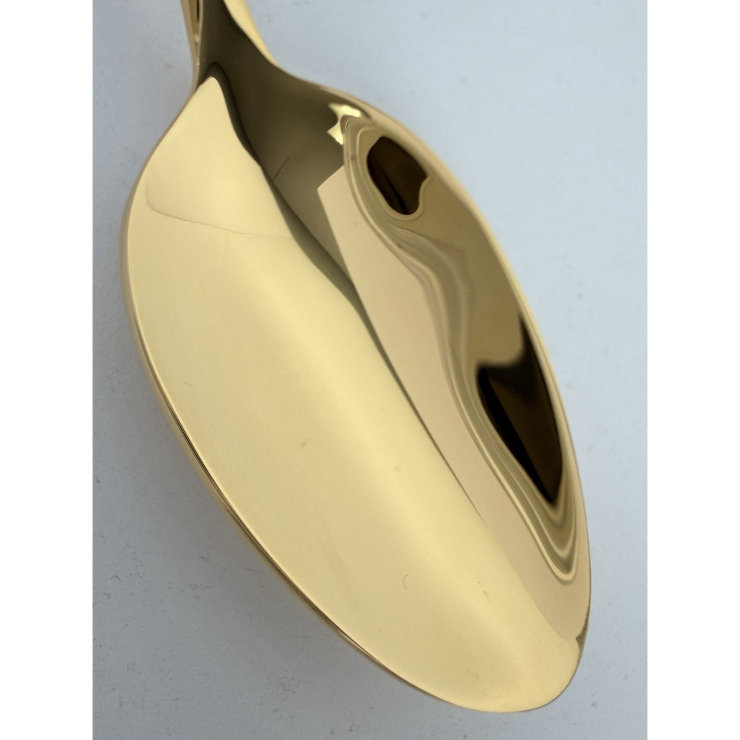 Hermes Grand Attelage Gold-Plated Dinner Spoon K1
